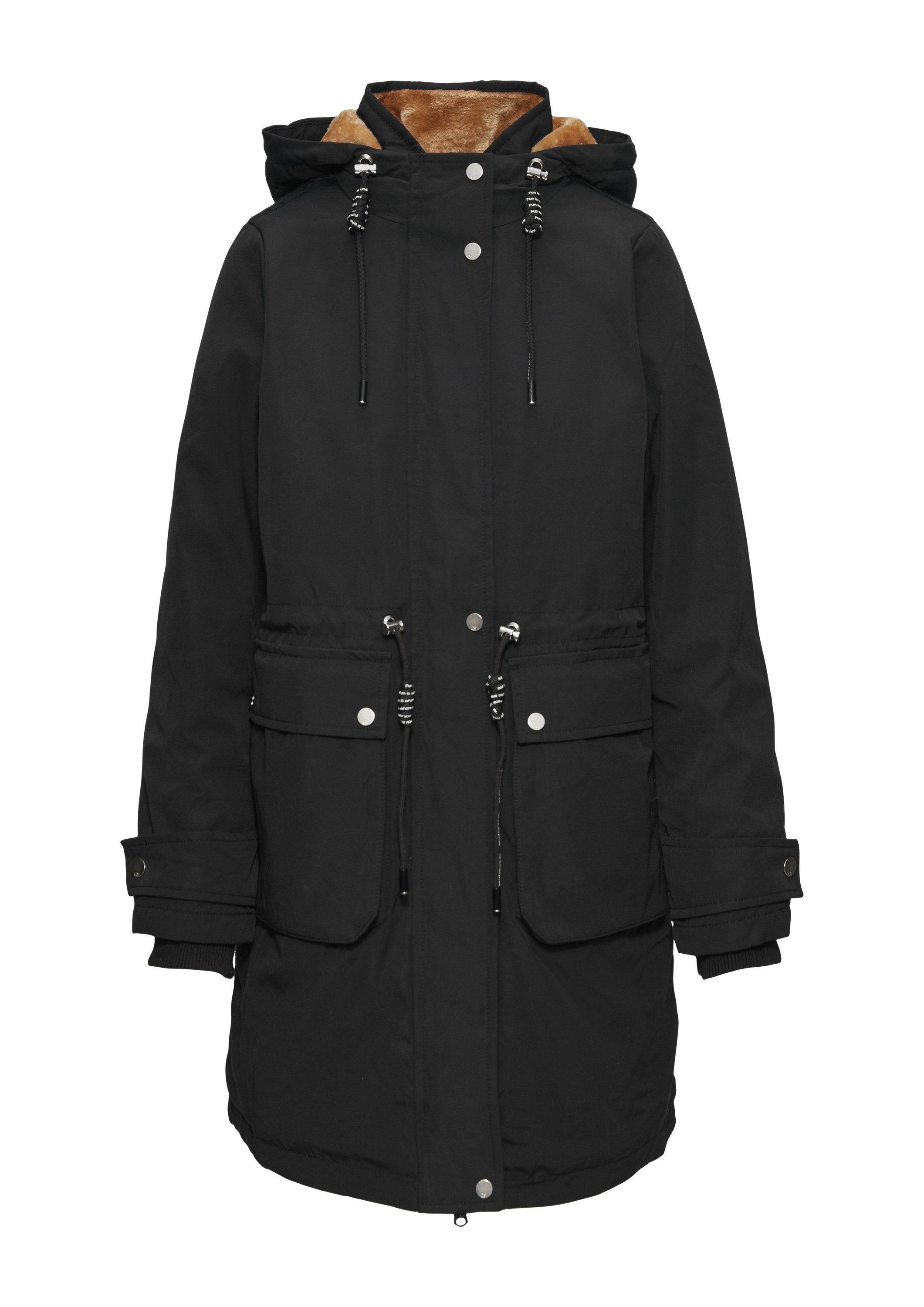 QS Wintermantel Outdoor-Mantel Gefütterter Parka mit günstig online kaufen