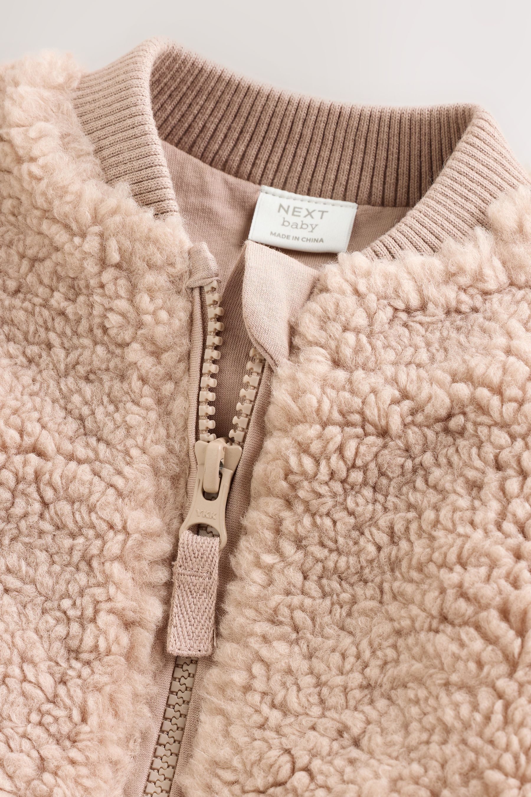Next Fleecejacke Babyjacke mit Teddyfell (1-St) – Bild 4 von 5