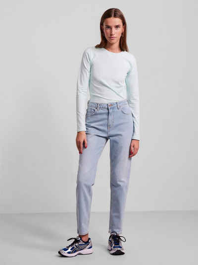 pieces Regular-fit-Jeans (1-tlg) Plain/ohne Details