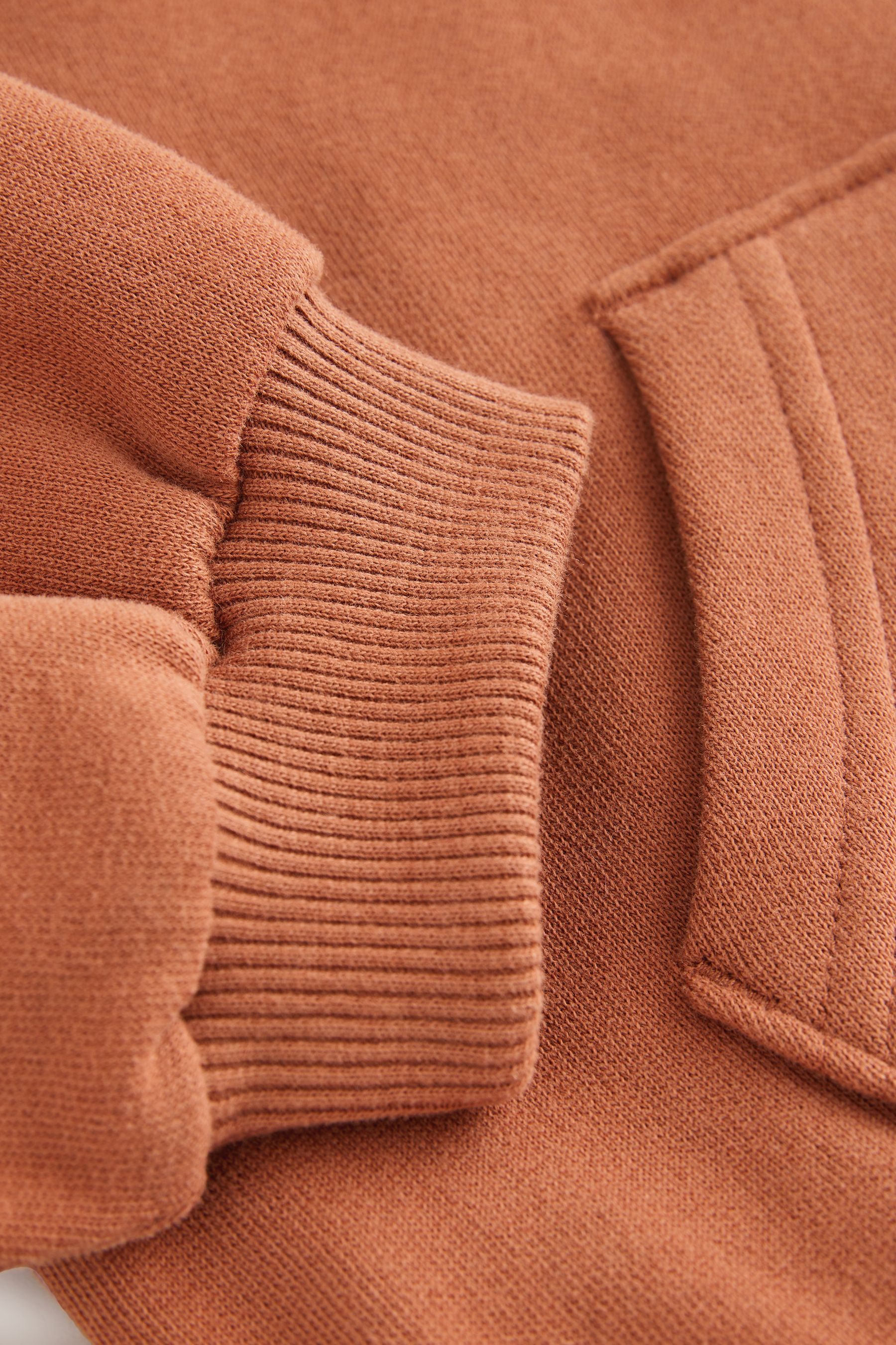 Next Sweatshirt Sweatshirt mit halblangem Reißverschluss (1-tlg) – Bild 3 von 5