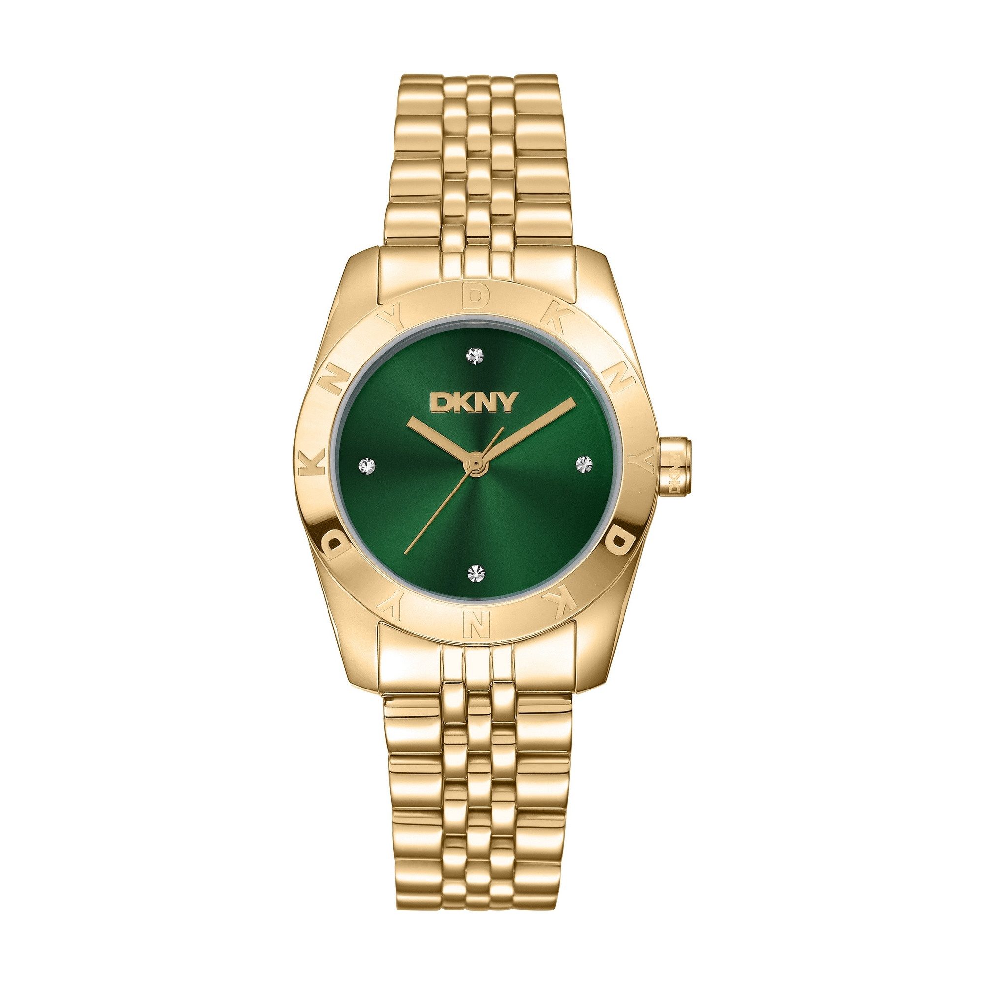 DKNY Quarzuhr Quarzuhr Damenuhr 30 mm Quarz Damen