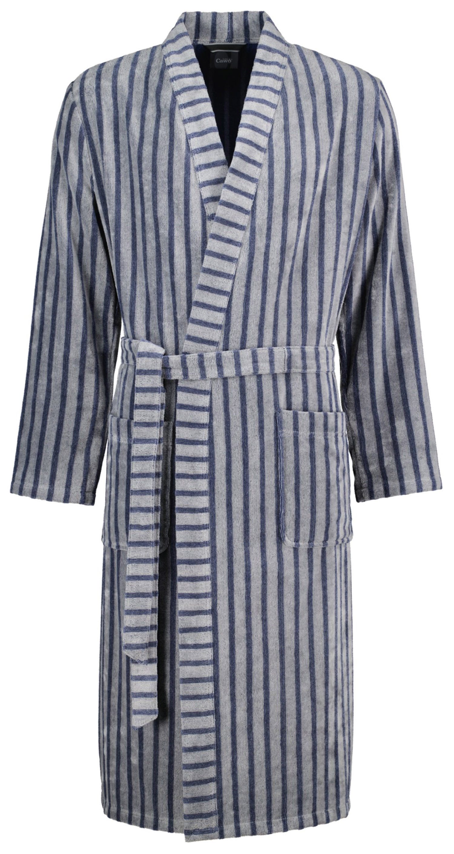 Cawö Herrenbademantel Herren Bademantel Velours Qualität, Wadenlang, Baumwo günstig online kaufen
