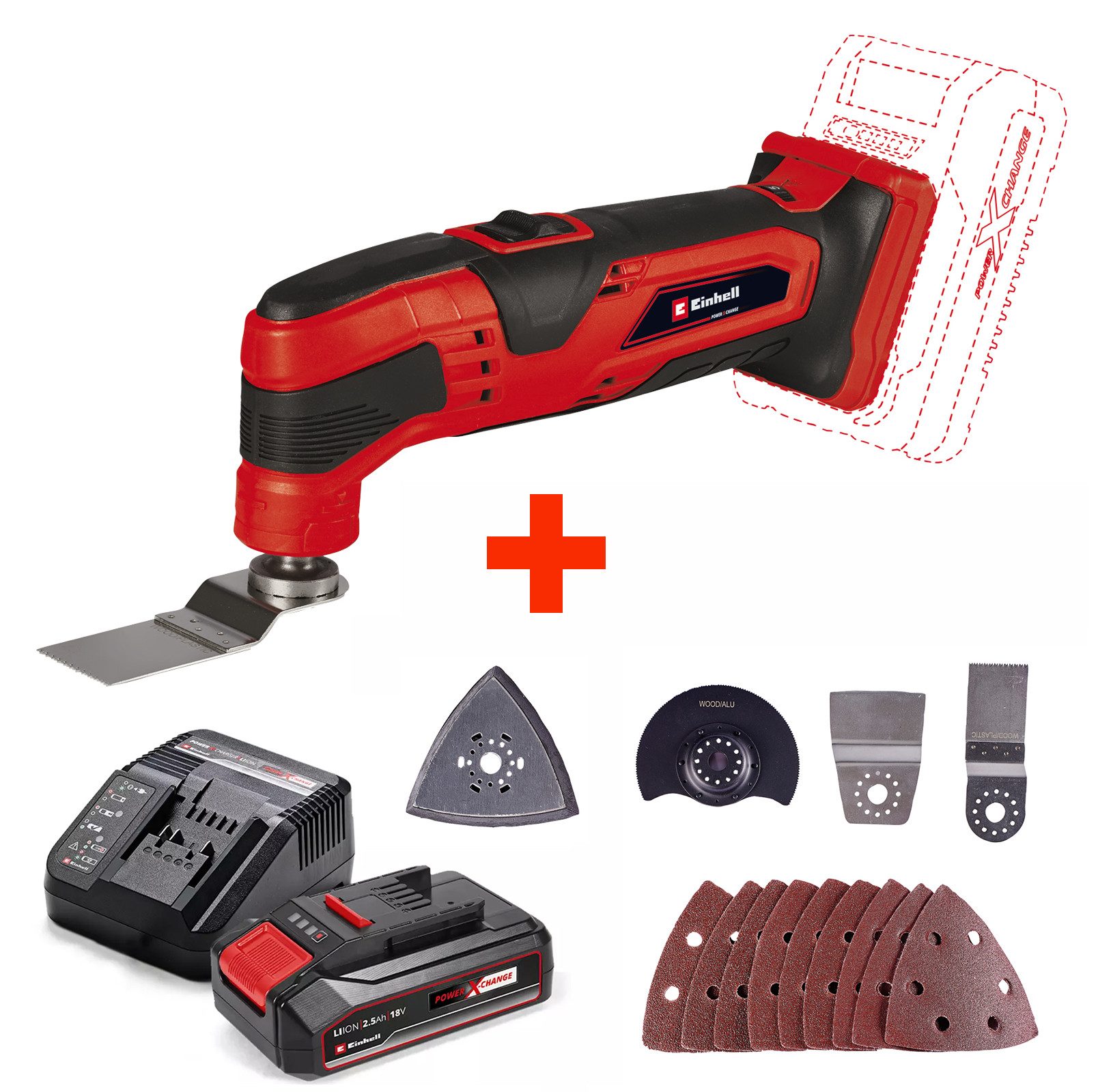 Einhell Akku-Multifunktionswerkzeug Kopie von Einhell Akku-Multifunktionswe günstig online kaufen