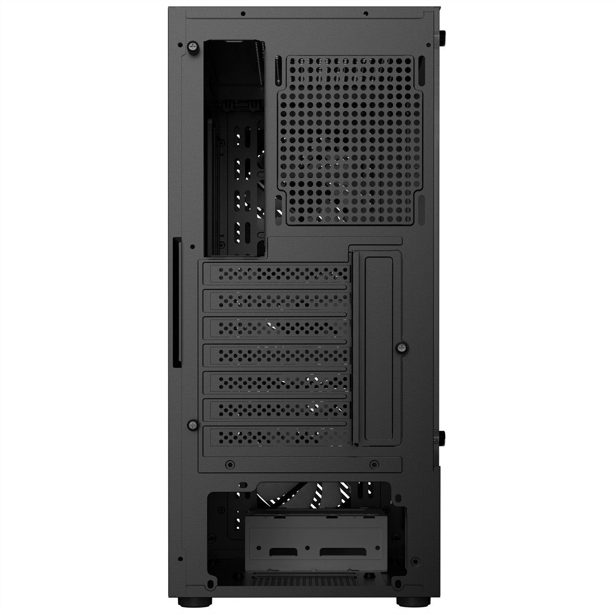 Antec PC-Gehäuse AX20 PC Gehäuse Midi Tower Gaming Black ATX