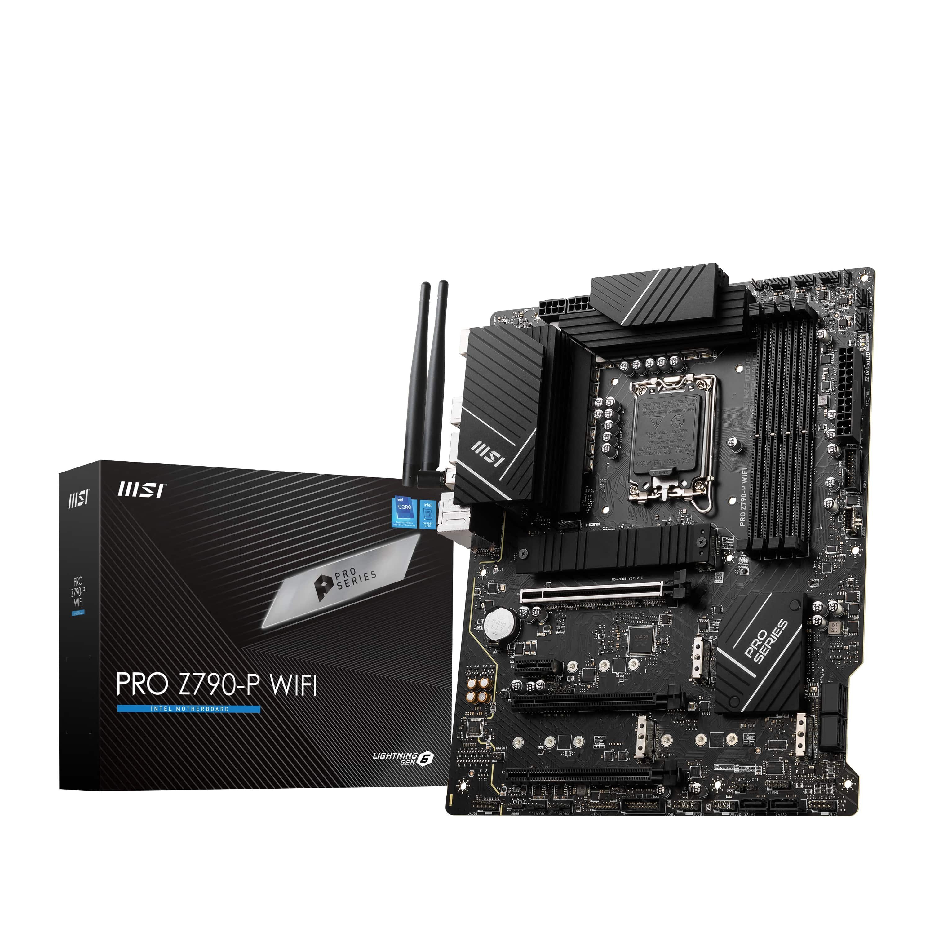 MSI PRO Z790-P WIFI Mainboard LED-Beleuchtung