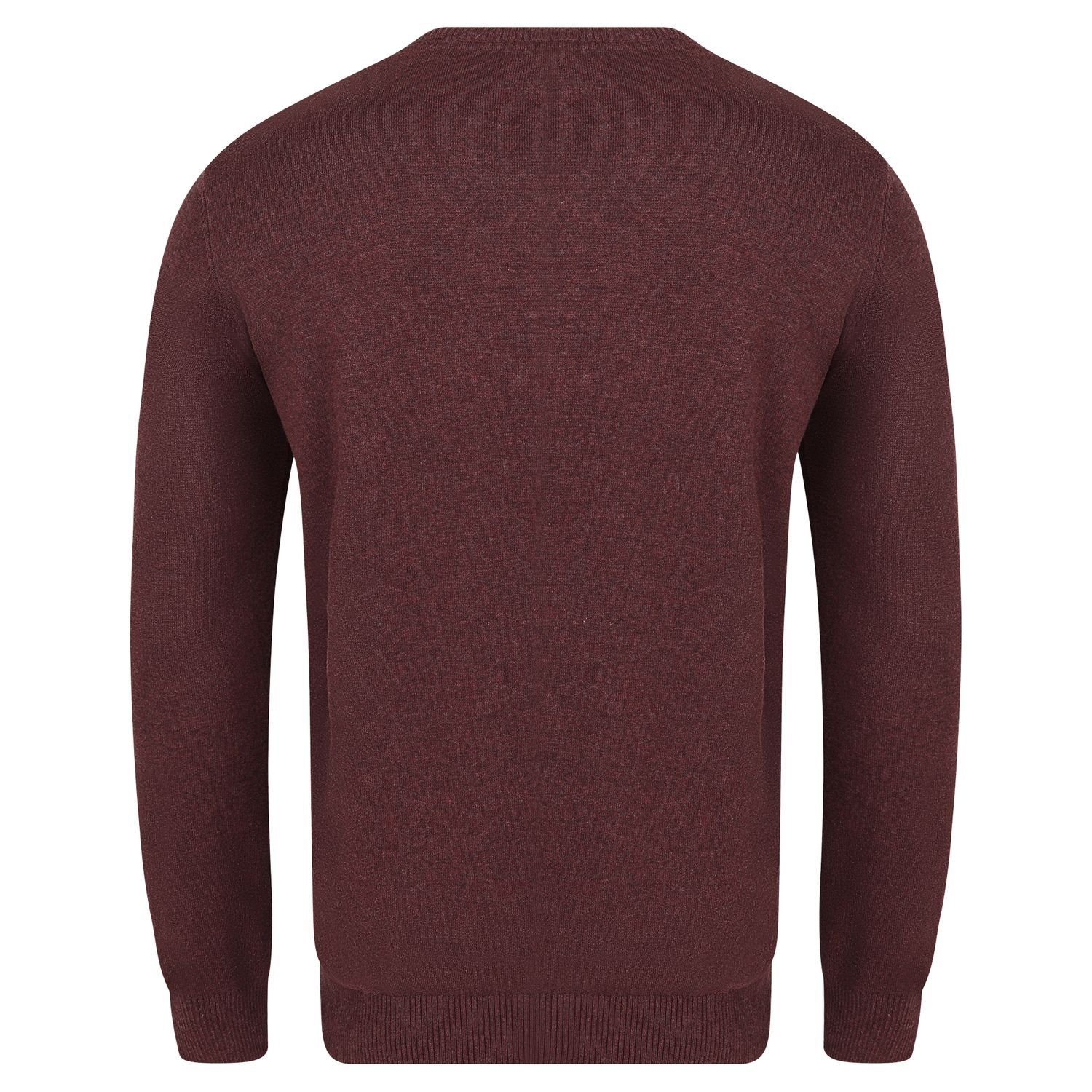 riverso Sweatshirt Herren V-Neck Pullover RIVEmil Regular Fit Organic Cotto günstig online kaufen