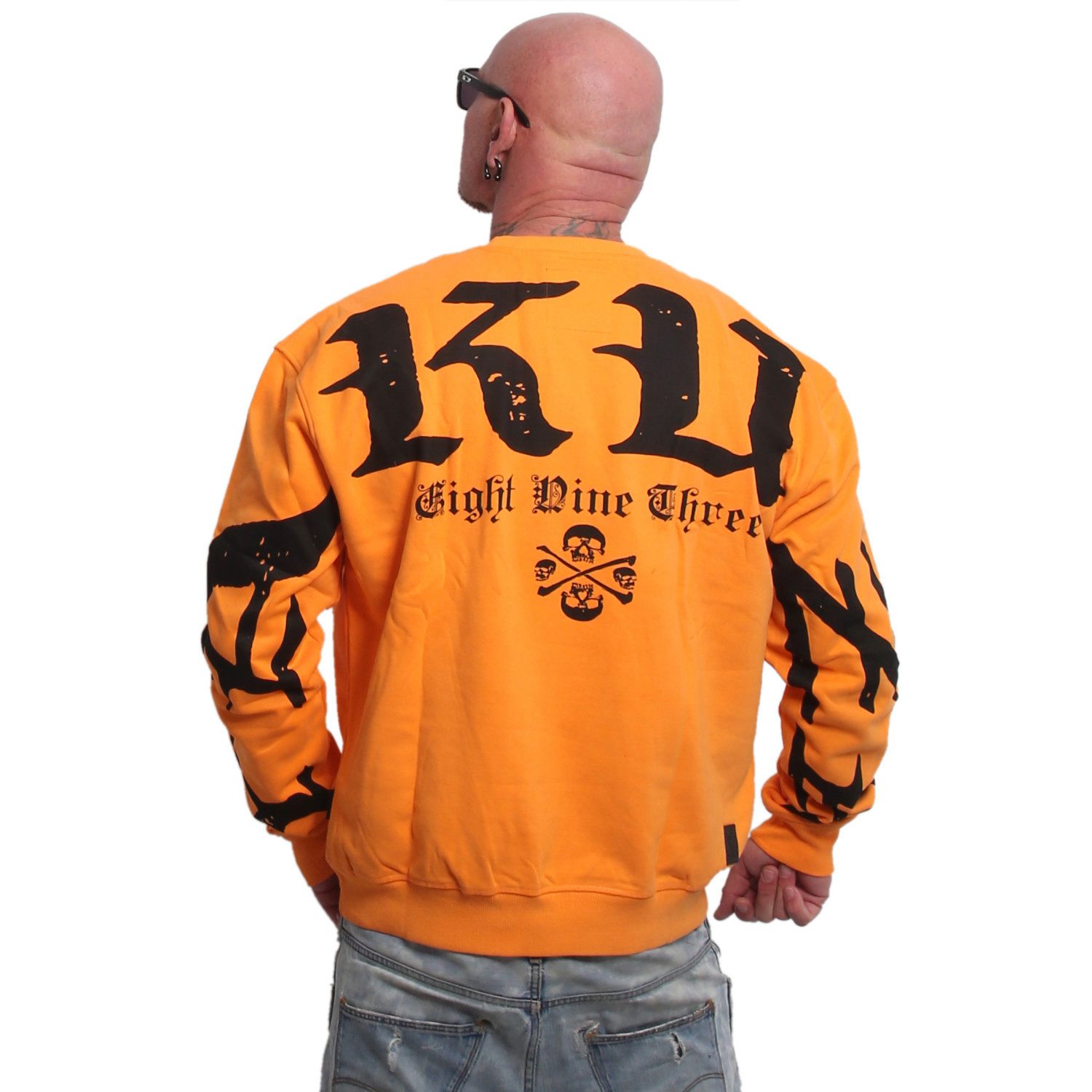 YAKUZA Sweatshirt 3RD im Oversized Look