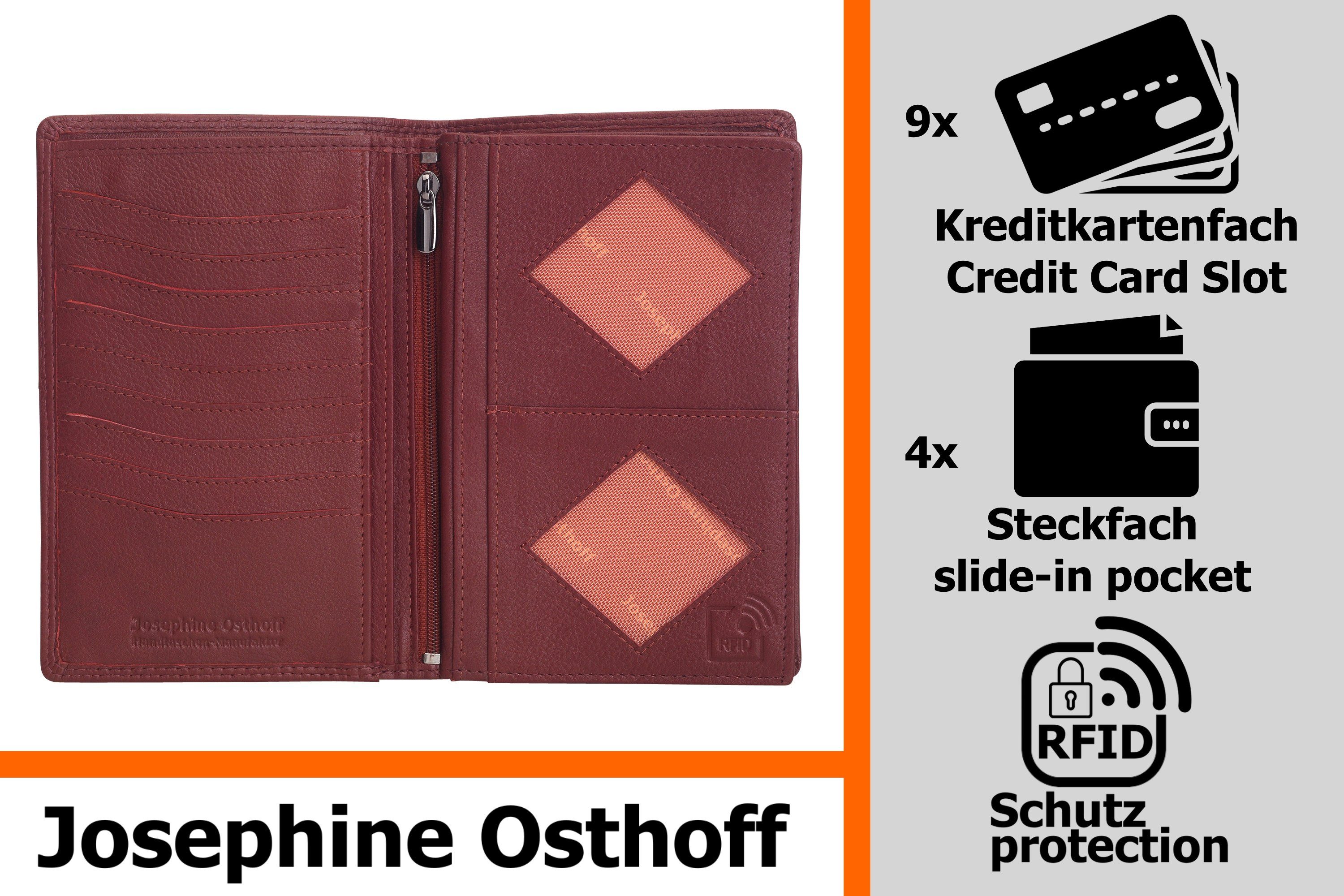 Brieftasche Josephine Osthoff bordeaux Brieftasche