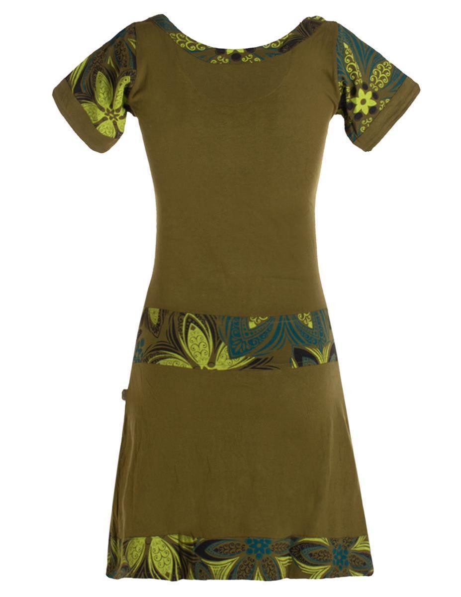 Vishes Sommerkleid Damen Sommerkleid Kurzarm Mini-Kleid günstig online kaufen