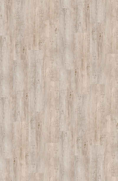 Teppichfliese Velour Holzoptik Pinie hell, Infloor, rechteckig, Höhe: 6 mm, 14 Stück, 4 m², 25 x 100 cm, selbsthaftend, für Stuhlrollen geeignet