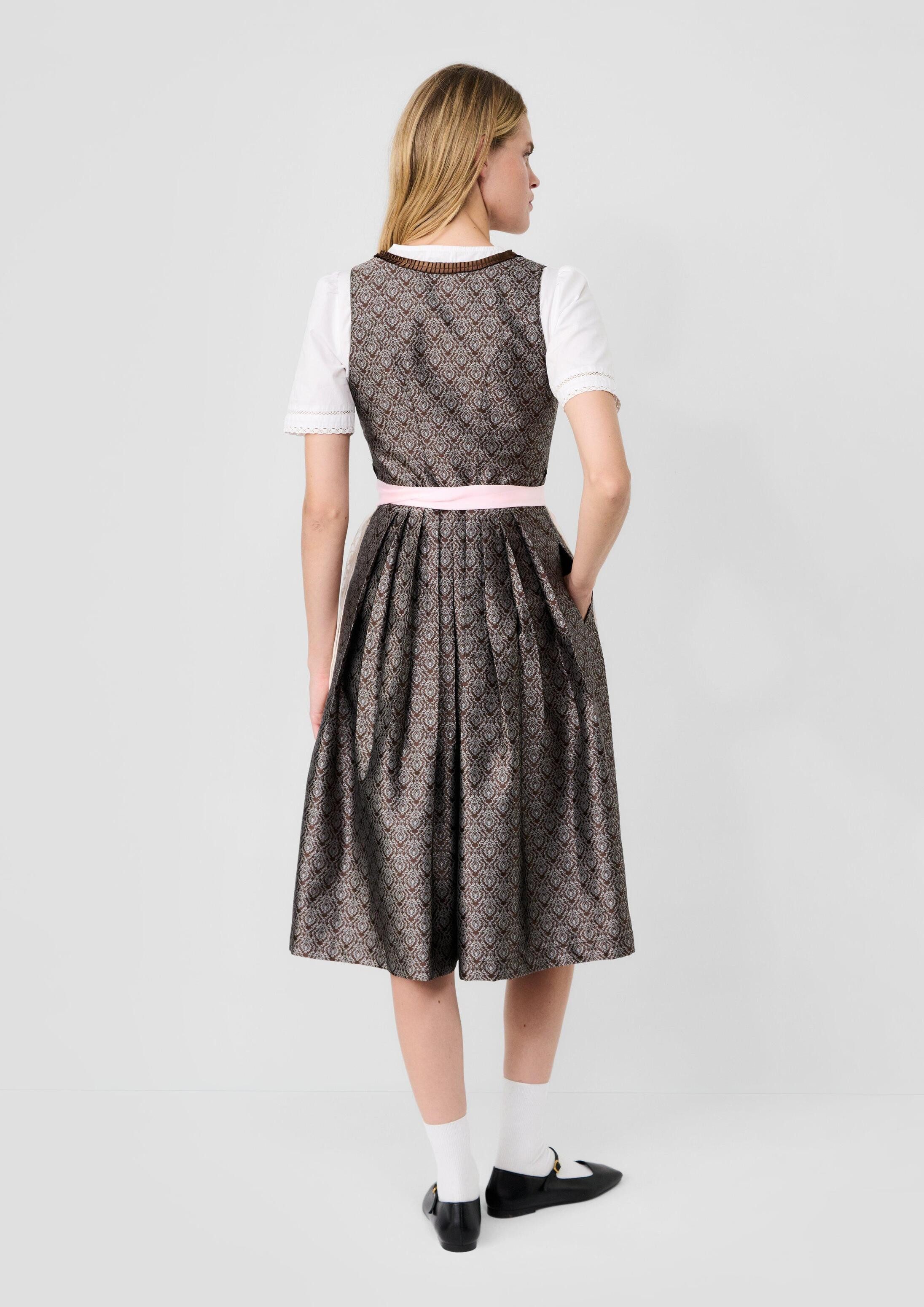 s.Oliver Midikleid Kleid Dirndlkleid mit Schürze