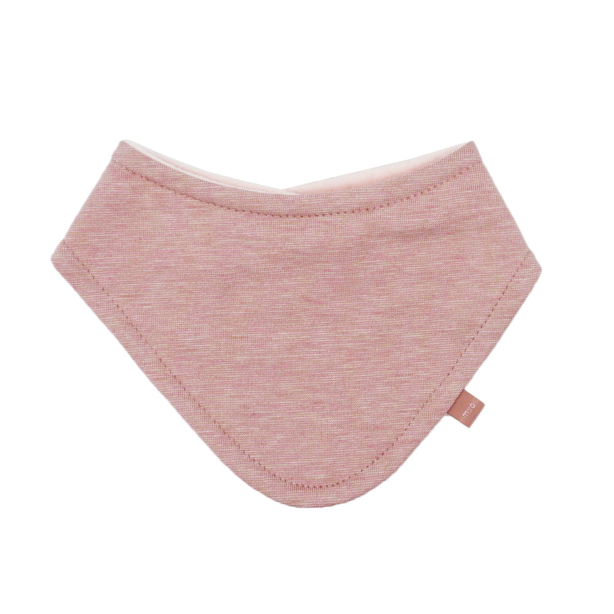 MAXIMO Halstuch GOTS BABY-Tuch, Druckknopf Microringel, Futter Jersey geraut, (1-St), Baumwolljersey