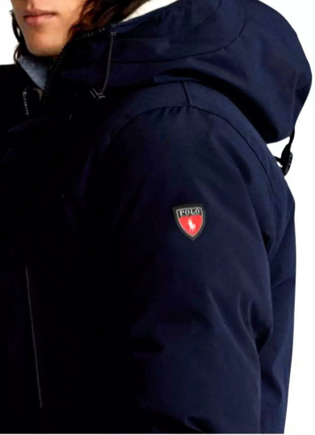 Polo Ralph Lauren Daunenjacke Wasserabweisender Parka W 650g Mantel Parka Enthält 650g Daunen, Wasserabweisender Stoff