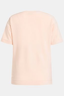 Gina Laura Rundhalsshirt T-Shirt Basic Fit Print Rundhals Halbarm