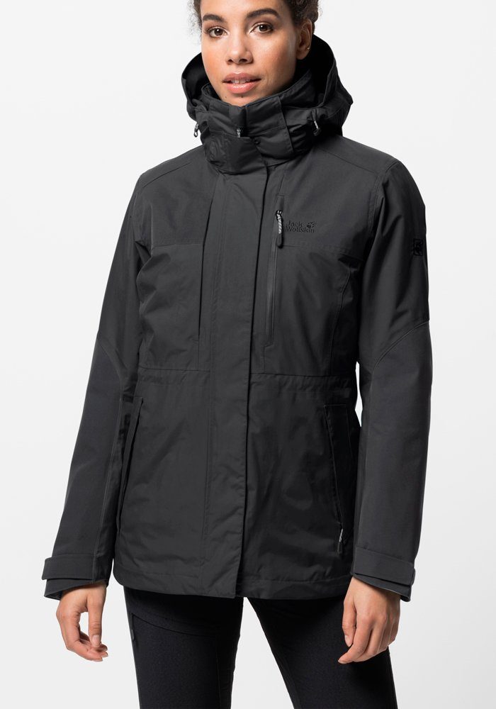 Jack Wolfskin 3-in-1-Funktionsjacke »THORI 3IN1 W« | OTTO