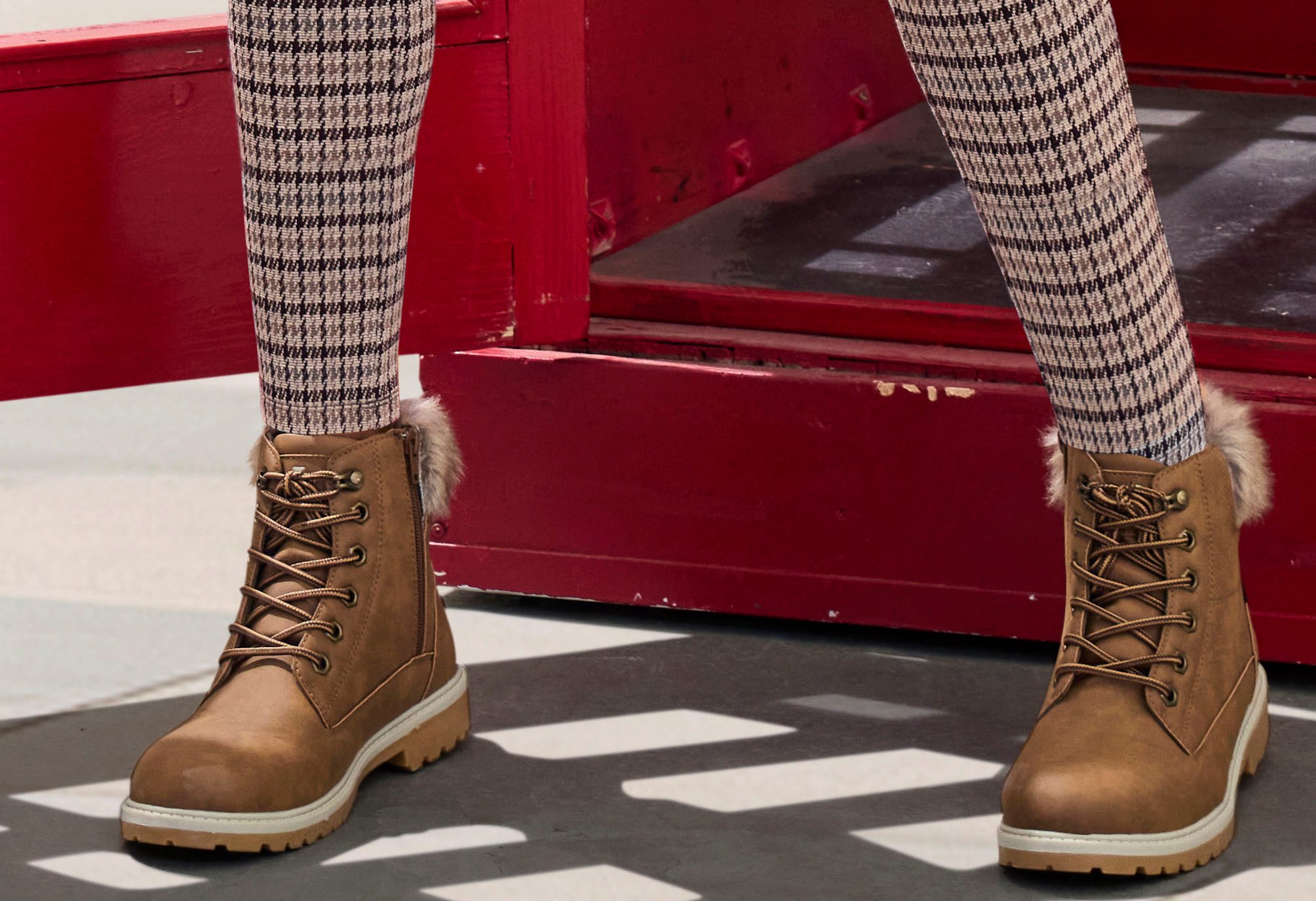LASCANA Stiefelette wind- & wasserabweisend,Winterboots, Outdoorstiefel, günstig online kaufen