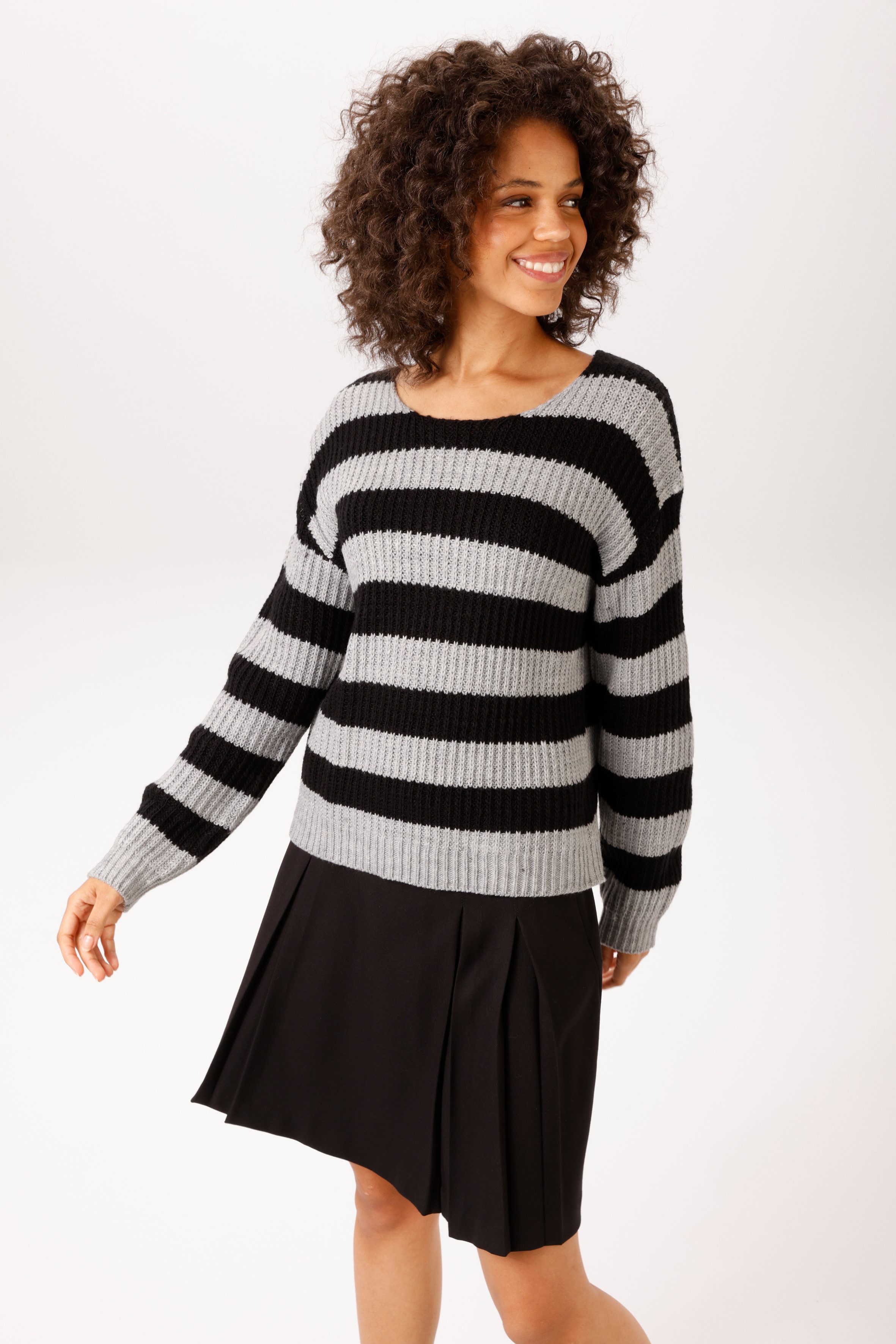 Aniston CASUAL Strickpullover im Streifen-Dessin - NEUE KOLLEKTION. € 39,99, (€ 39,99 pro 1 Stk).