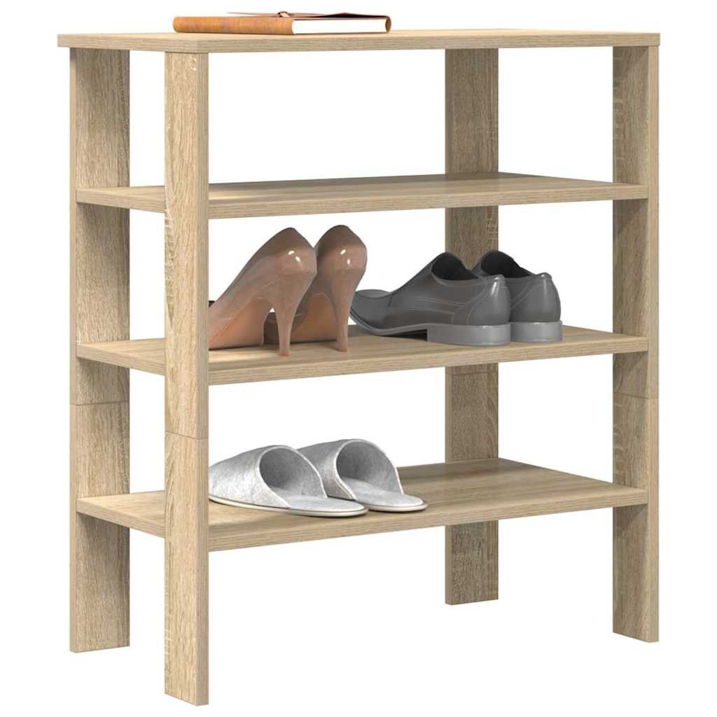 vidaXL Schuhregal Schuhregal Sonoma-Eiche 61x32x70 cm günstig online kaufen