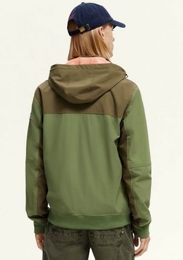 Scotch & Soda Outdoorjacke Hooded colourblock jacket im modischem colorblocking