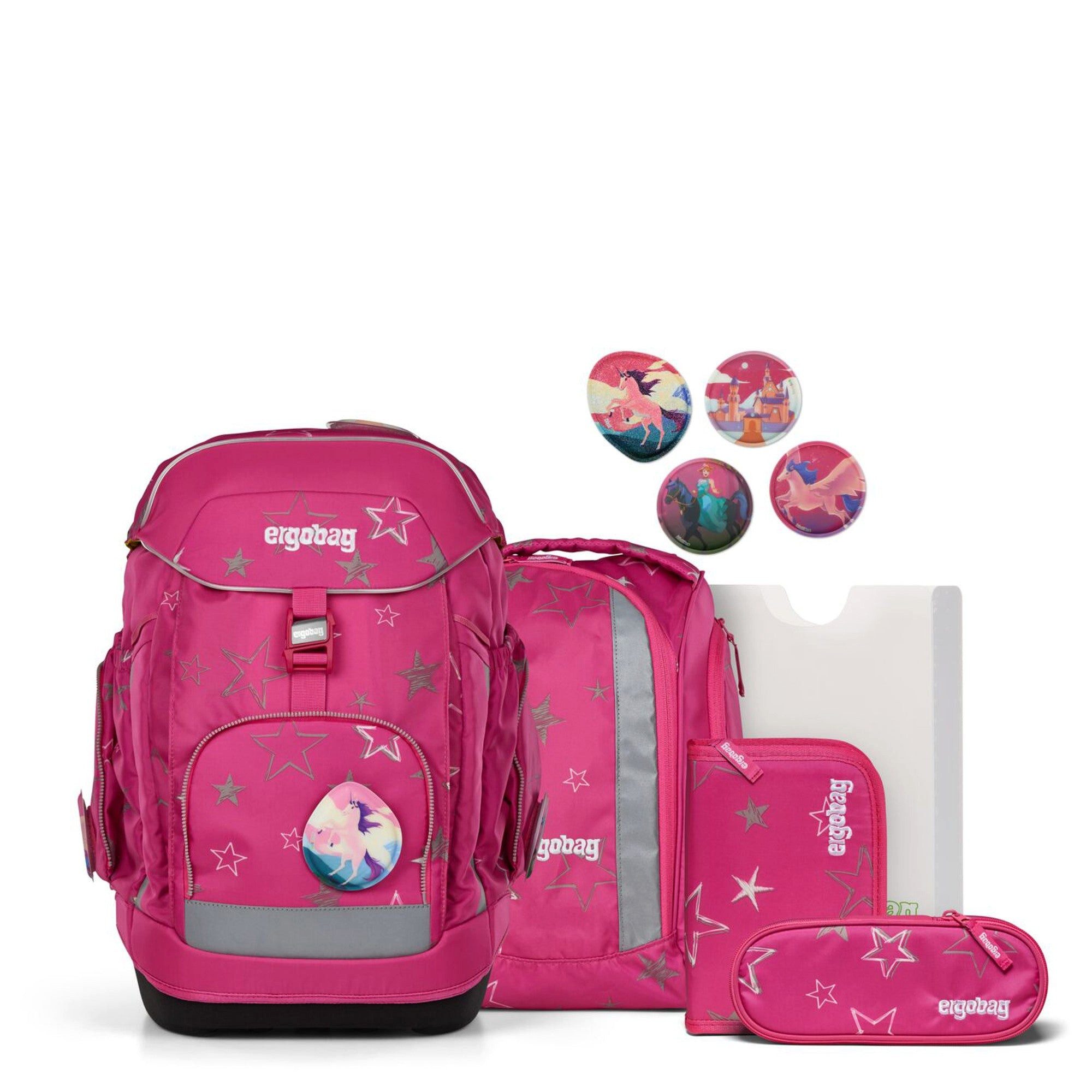 ergobag Ранцы Maxi - Schulrucksack Set 6tlg. Modell 2025 (SternzauBär)