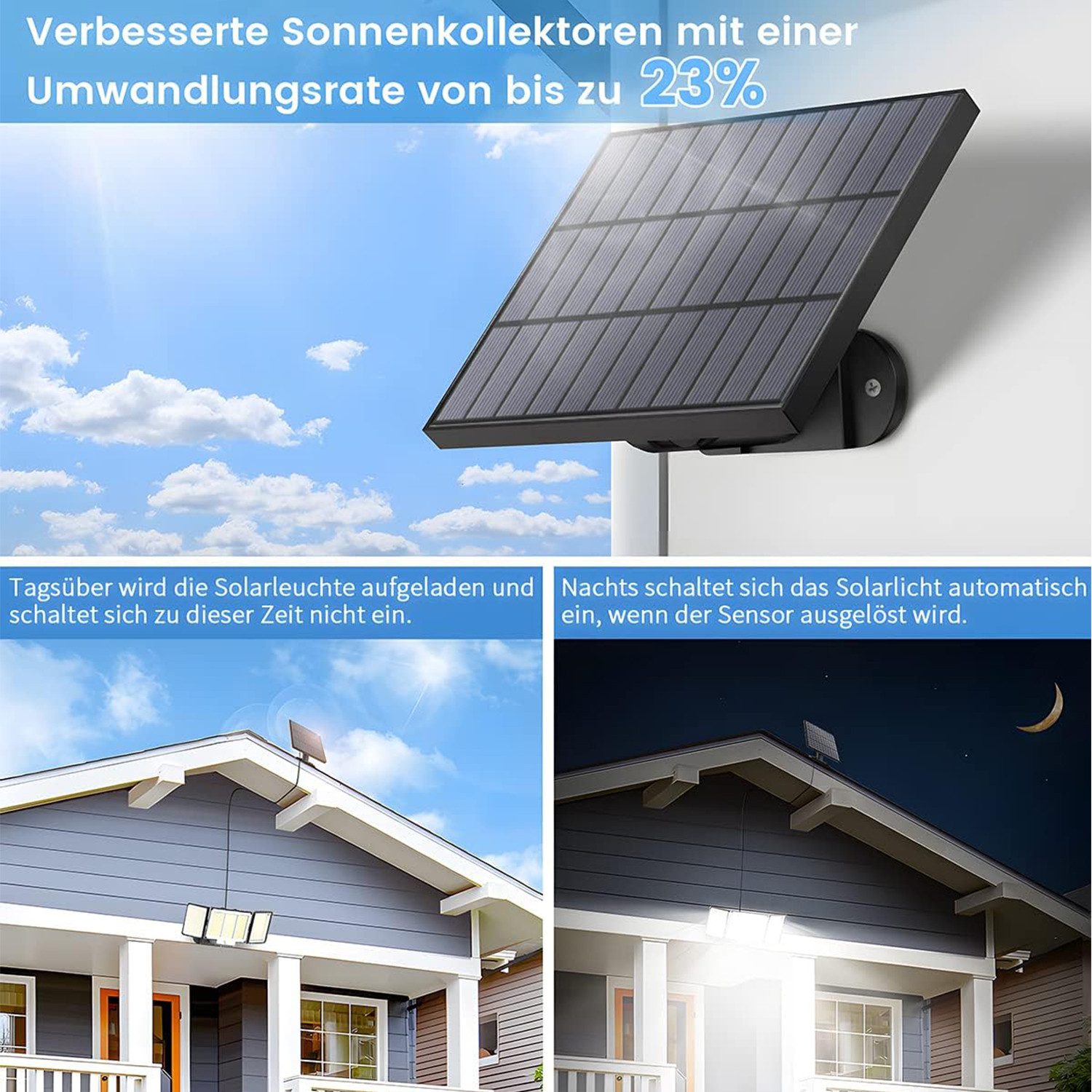 OKWISH LED Solarleuchte Solar LED Leuchte günstig online kaufen