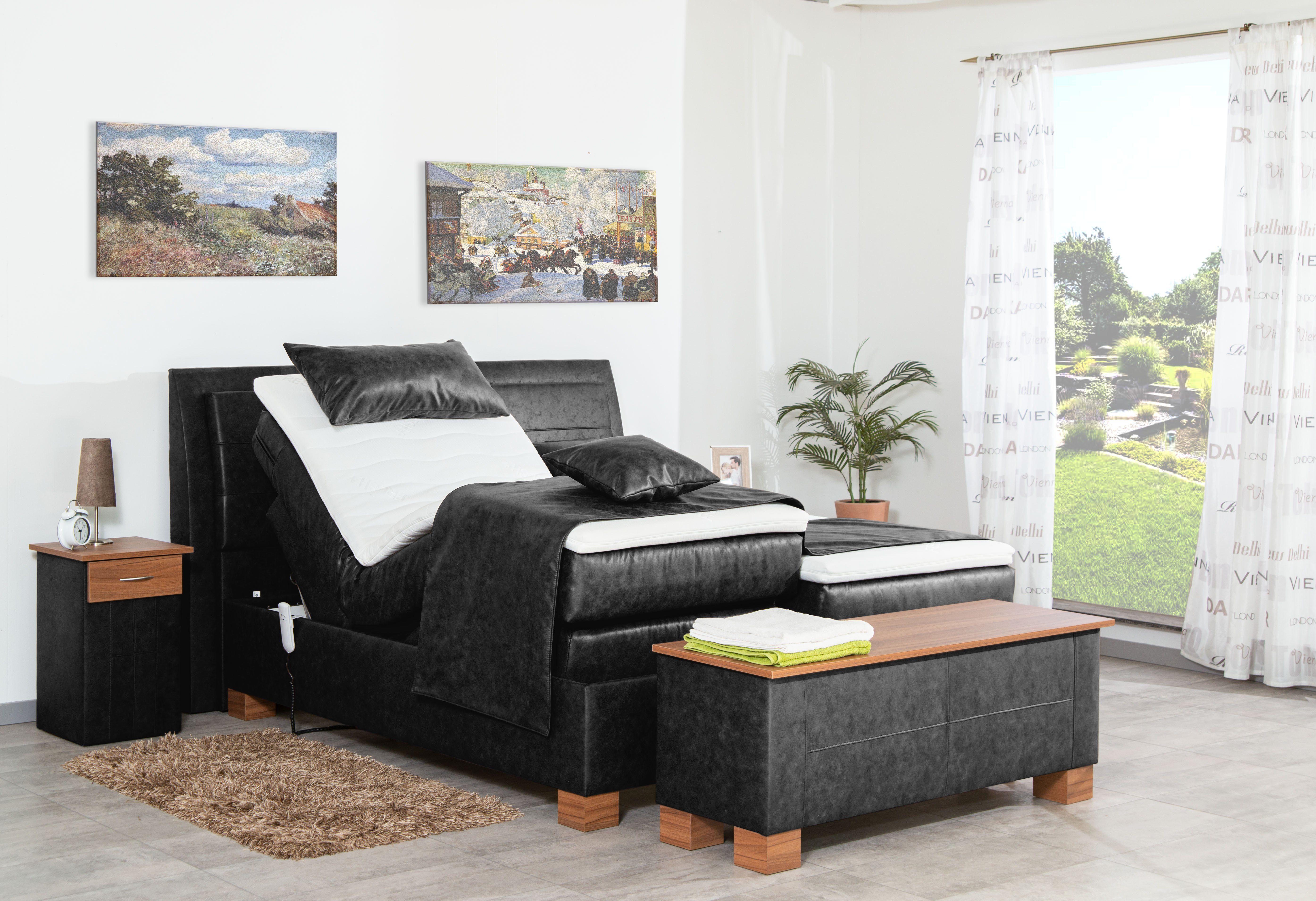 Meisterbetten Boxspringbett Like (mit Motor, 7-Zonen günstig online kaufen