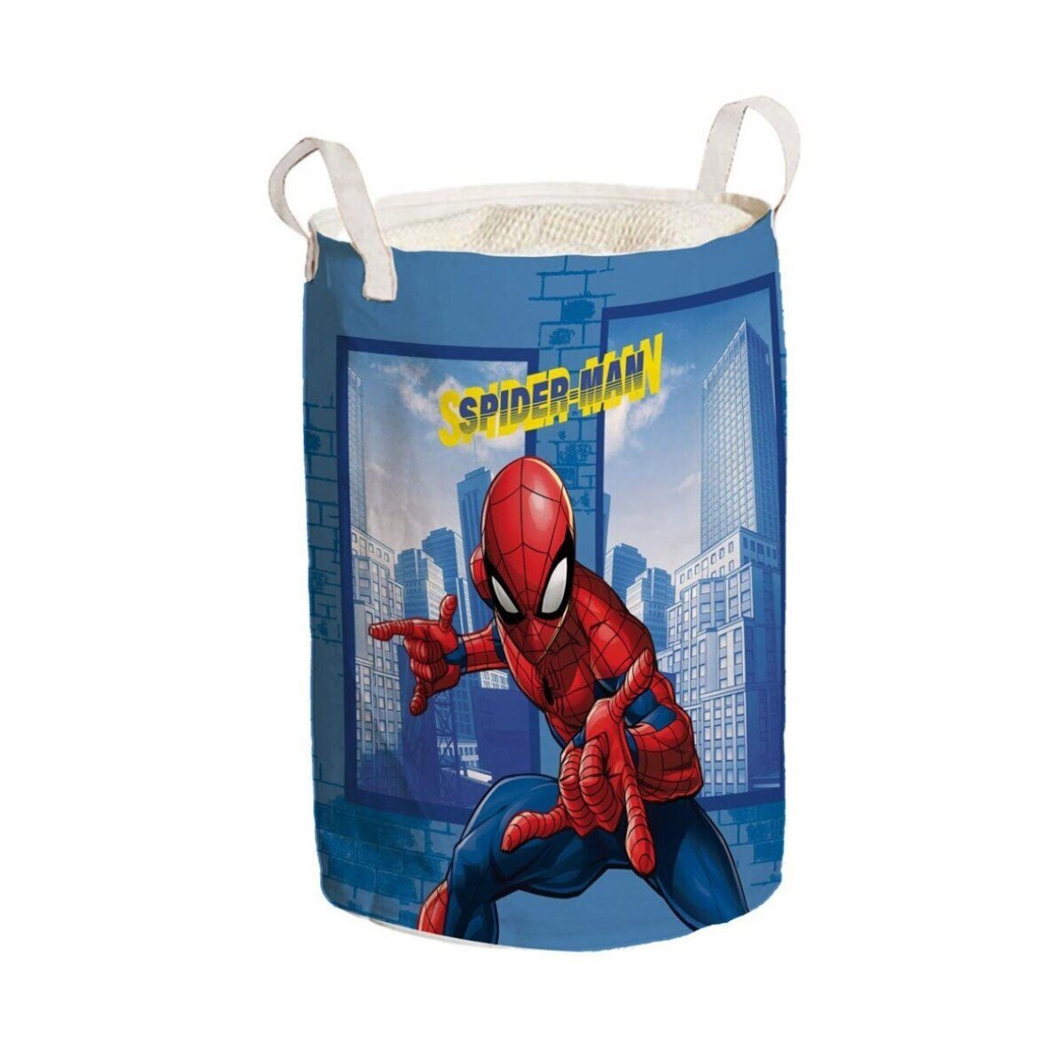 Spiderman Wäschekorb Spiderman City Wäschekorb 52x30cm Marvel