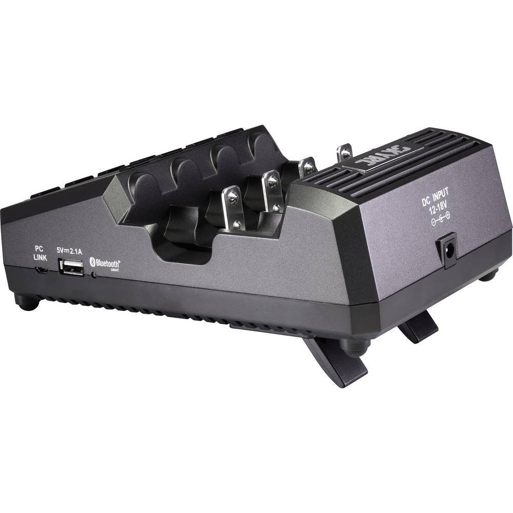 SkyRC Rundzellen-Ladegeraet mit App-Controll SK-100083 Rundzellen-Lader (Akku-Defekt Erkennung, Auffrischen / Regenerieren, Entladefunktion)