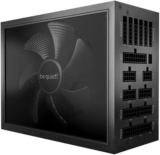be quiet! »DARK POWER PRO 12 BN311« PC-Netzteil (1200 Watt, Computer Netzteil, 80 PLUS Titanium, ATX, 24 PC, schwarz)