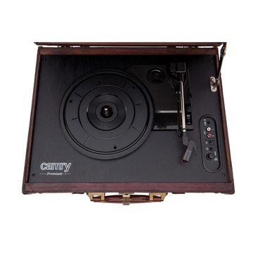 Camry CR 1149 Plattenspieler (Koffer-Plattenspieler mit integrierten Lautsprechern)