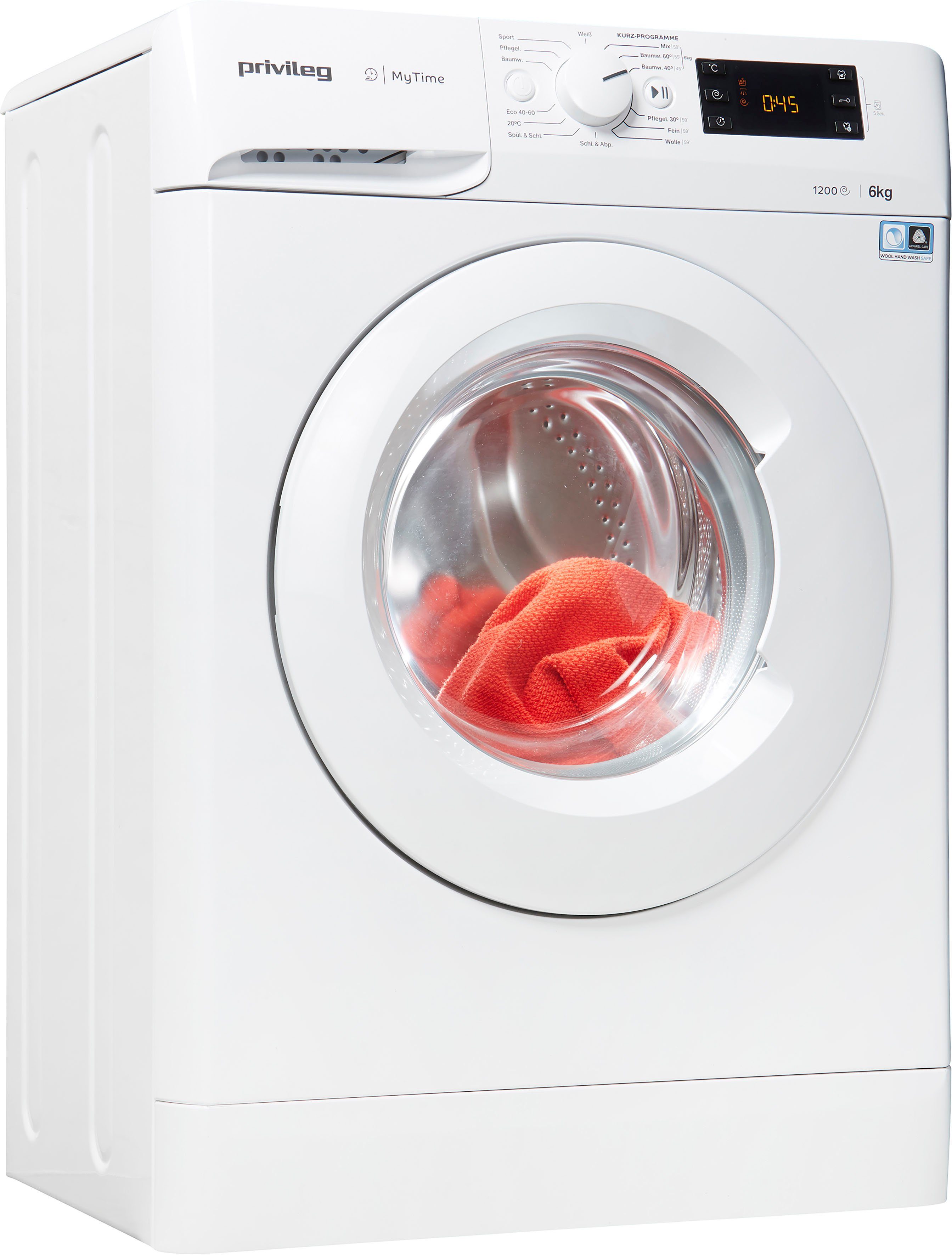 Privileg Waschmaschine PWFS MT 61252, 6 kg, 1200 U/min, nur 42,5cm tief  online kaufen | OTTO