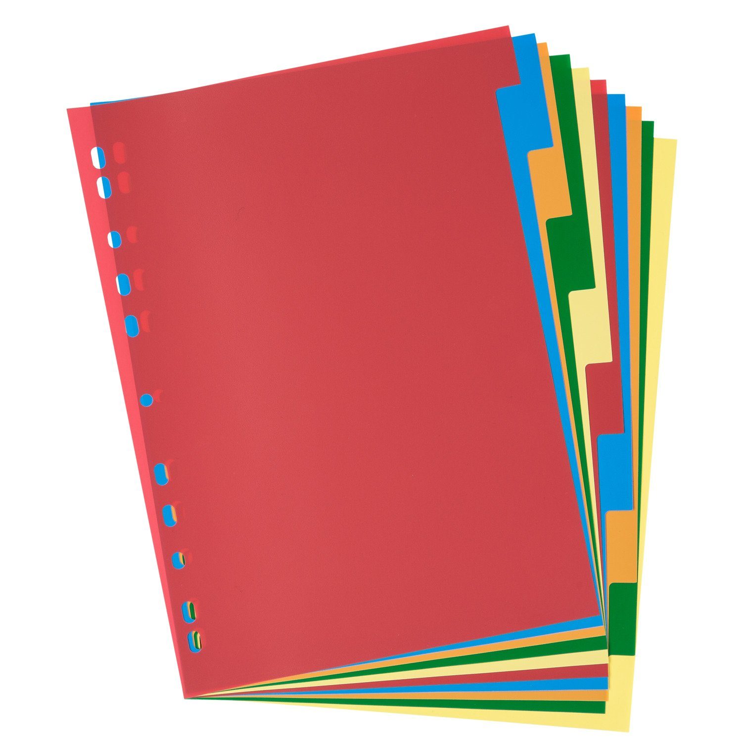 Idena Hefter Idena Kunststoffregister A4 10 teilig 120µ – Bild 5 von 5