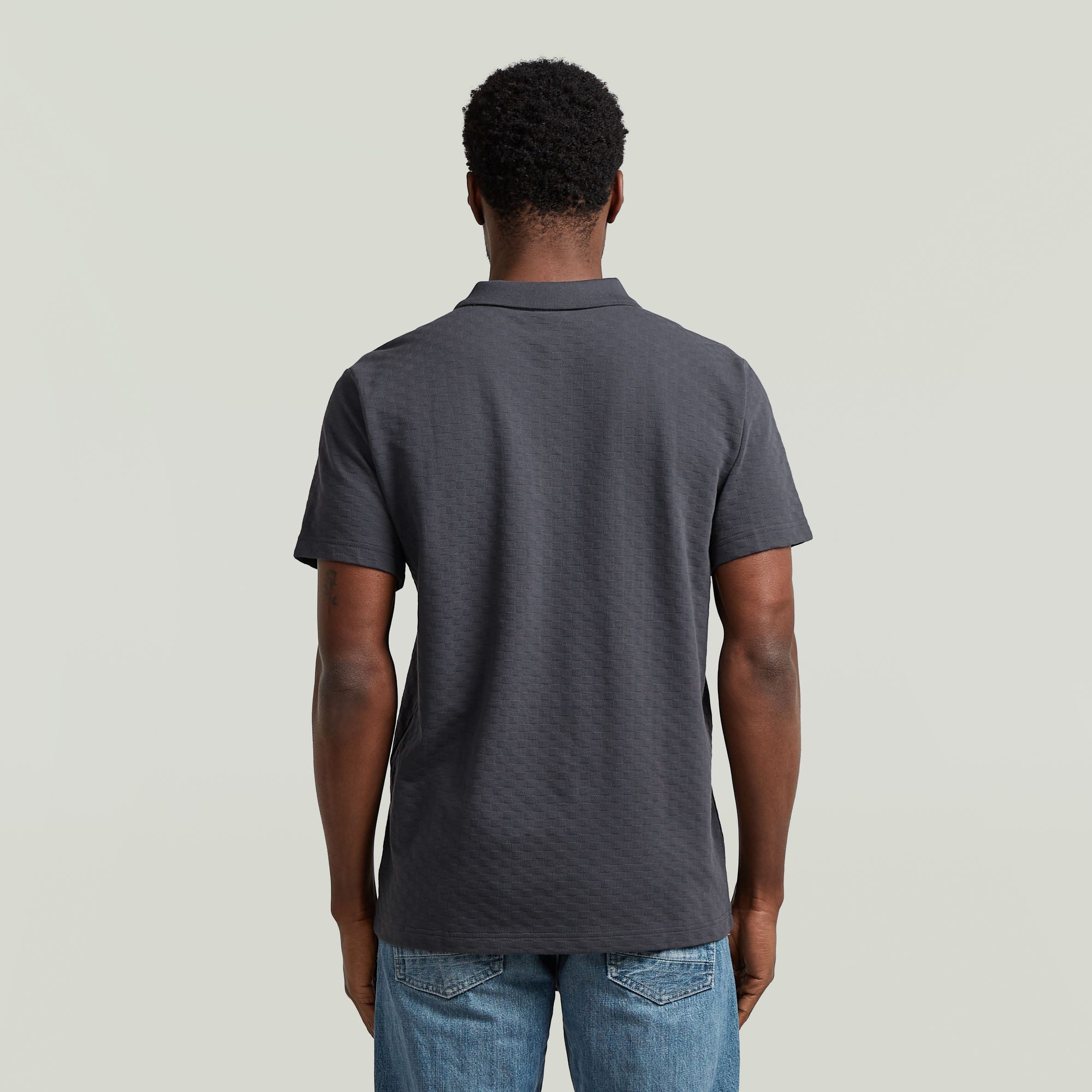 G-STAR Poloshirt Core Regular Jacquard Polo aus Baumwolle
