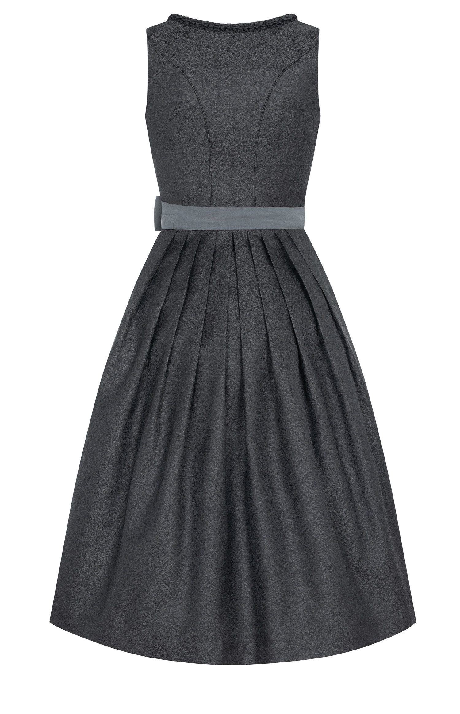 Nübler Dirndl Midi Dirndl Kimberly in Graphit von Nübler - Rocklänge 70 cm