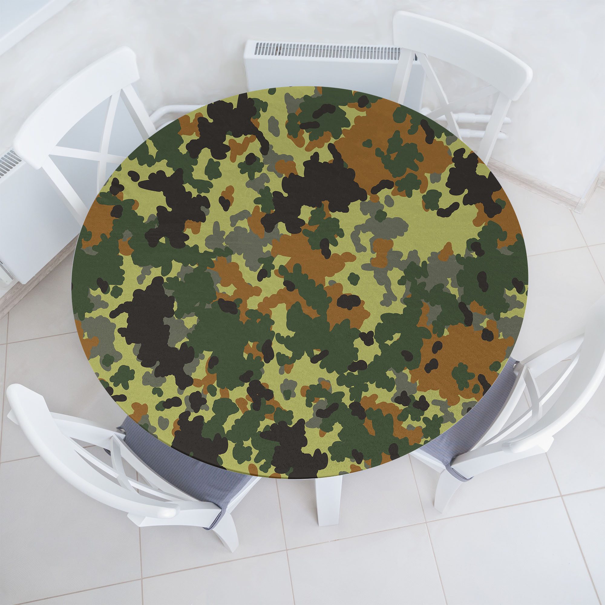 Abakuhaus Tischdecke Rundum-elastische Stofftischdecke, Camo Klassisches günstig online kaufen