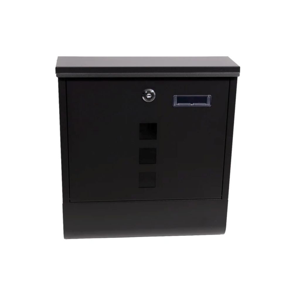 Schweng Wandbriefkasten Briefkasten in Anthrazit – kompakt, modern und funktional