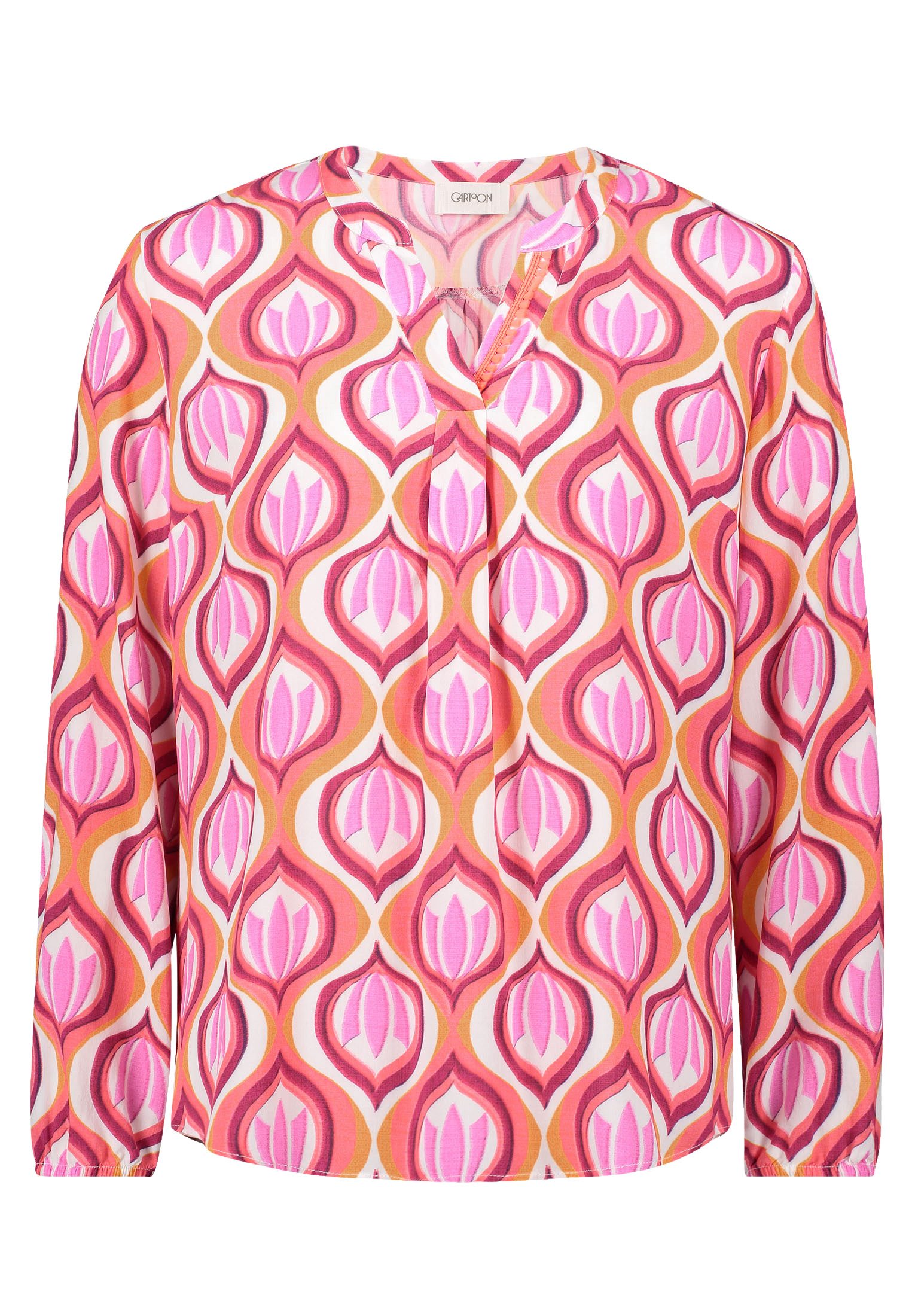Cartoon Shirtbluse Bluse Kurz 1/1 Arm günstig online kaufen