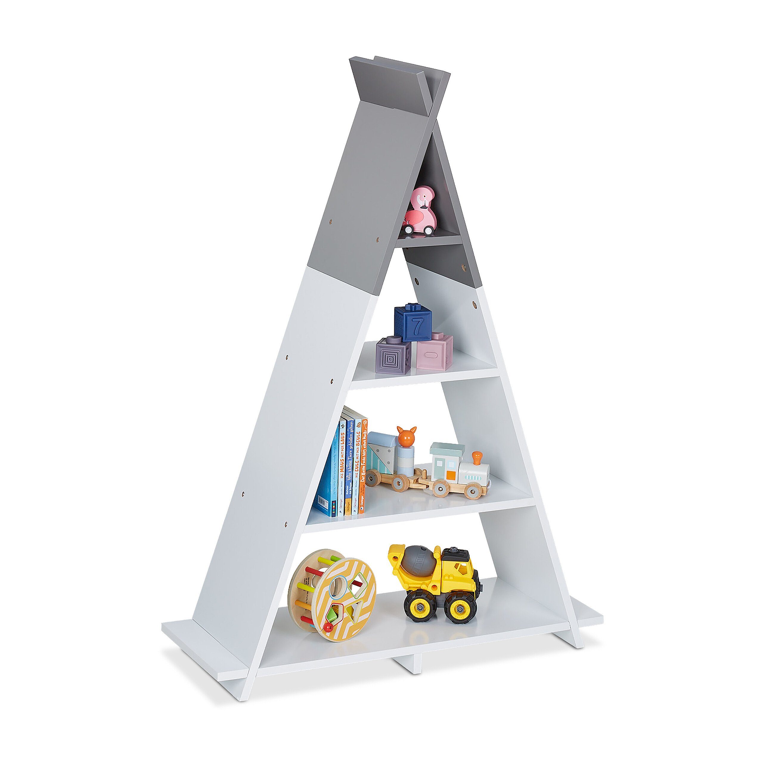 relaxdays Kinderregal Tipi günstig online kaufen