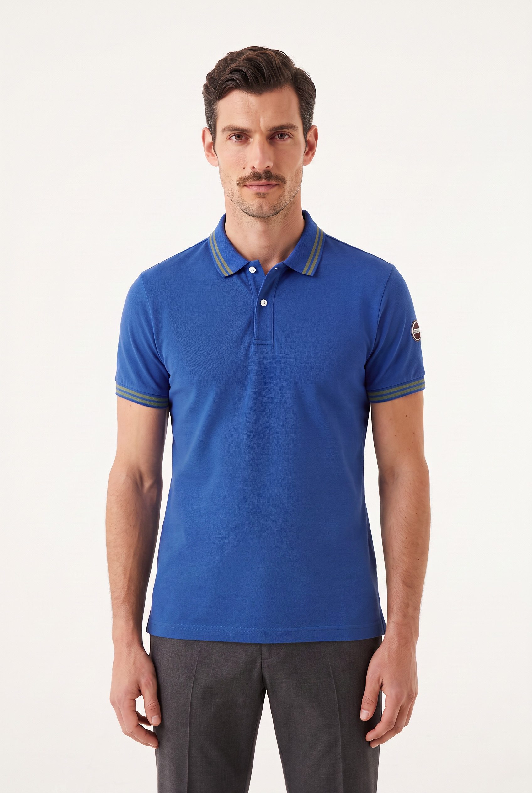 Colmar Poloshirt Stretch-Piqué, Regular Fit, Baumwollmix