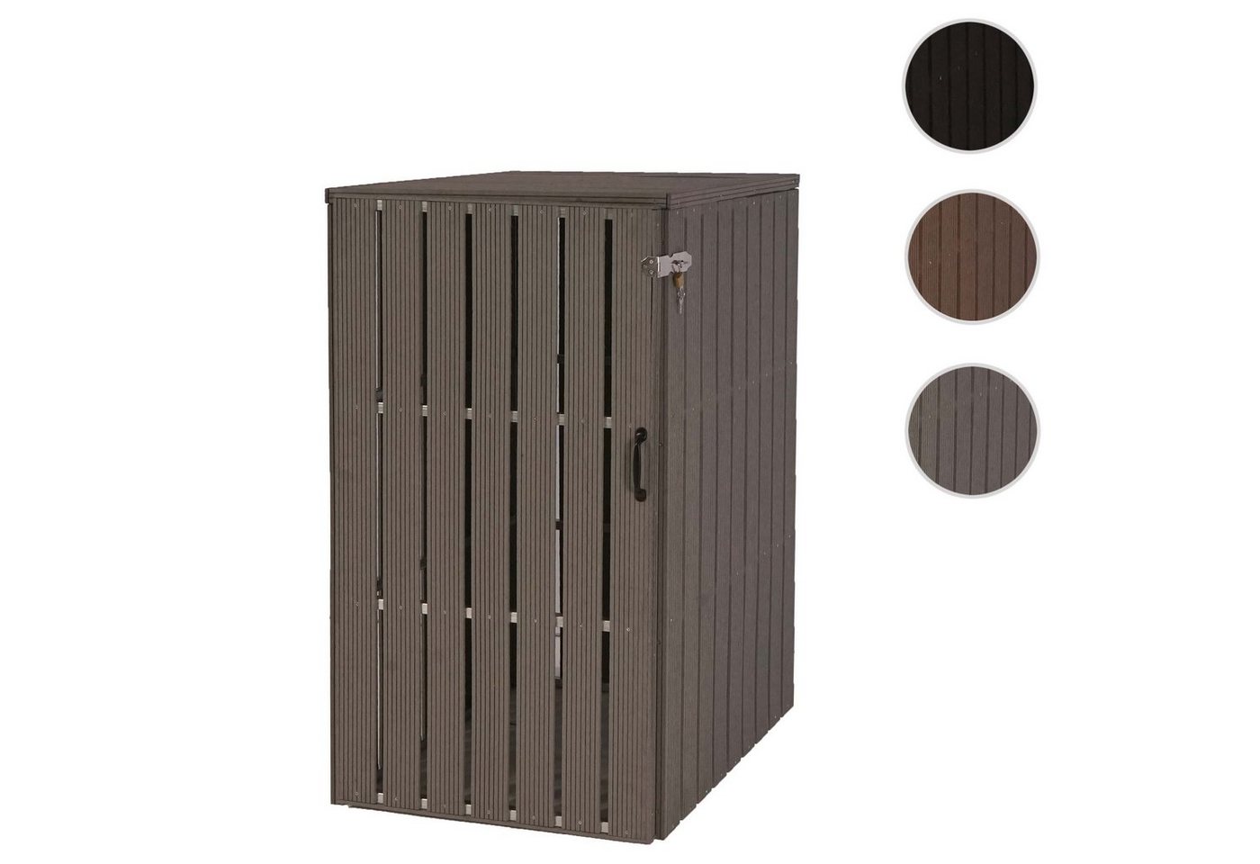 Thumbnail - MCW Mülltonnenbox MCW-J28 (1 St), Erweiterbar, Abschließbar, Luftzirkulation durch Belüftungsschlitze