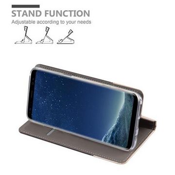 Cadorabo Handyhülle Samsung Galaxy S8 Samsung Galaxy S8, Klappbare Handy Schutzhülle - Hülle - mit Standfunktion und Kartenfach