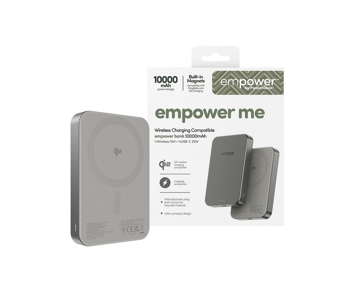 empower by PanzerGlass empower Bank 10000 mAh Powerbank empower Bank 10000mAh Space Black