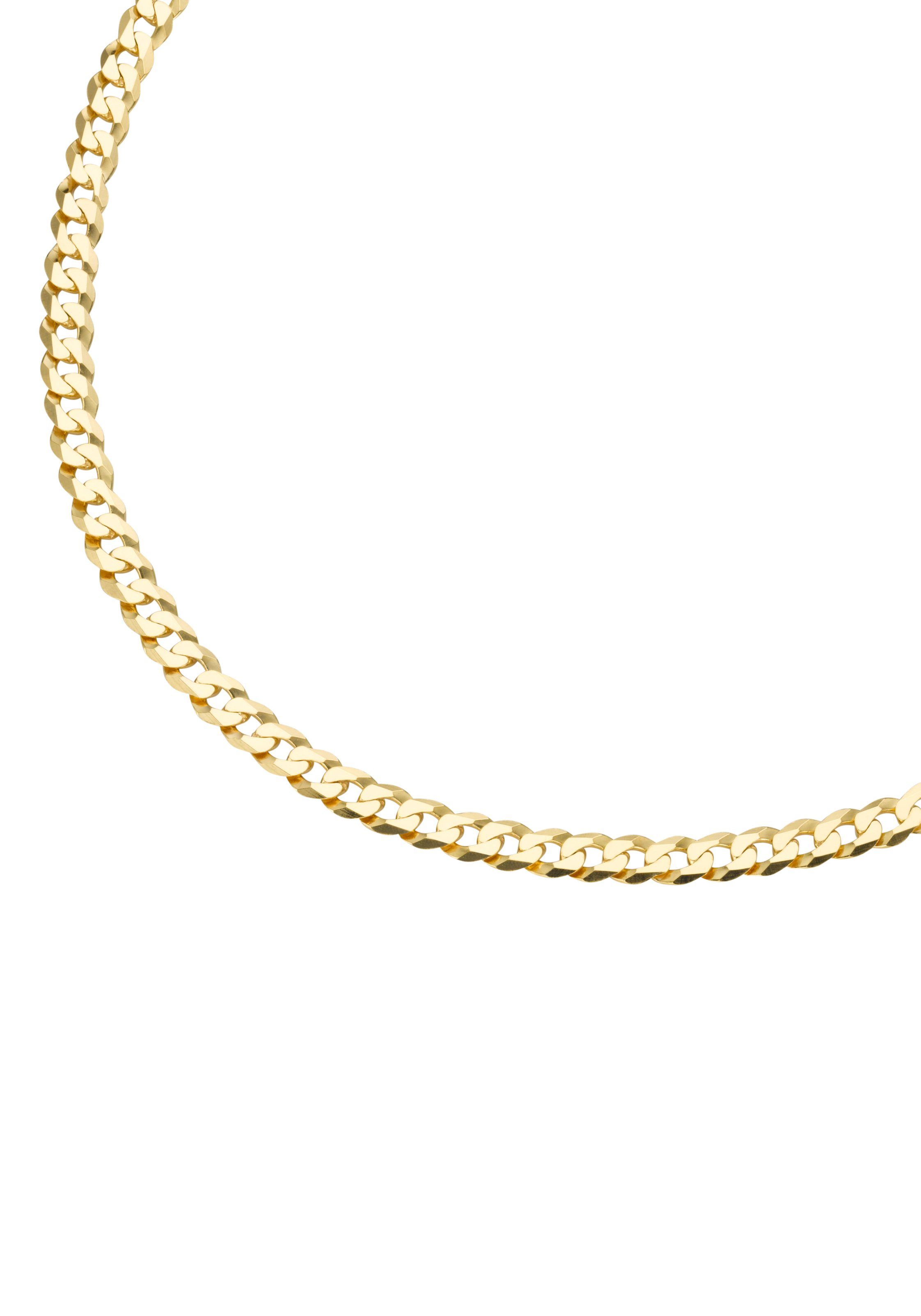 Kette ohne Anhänger Schmuck Geschenk Silber 925 Halsschmuck Halskette Panzerkette