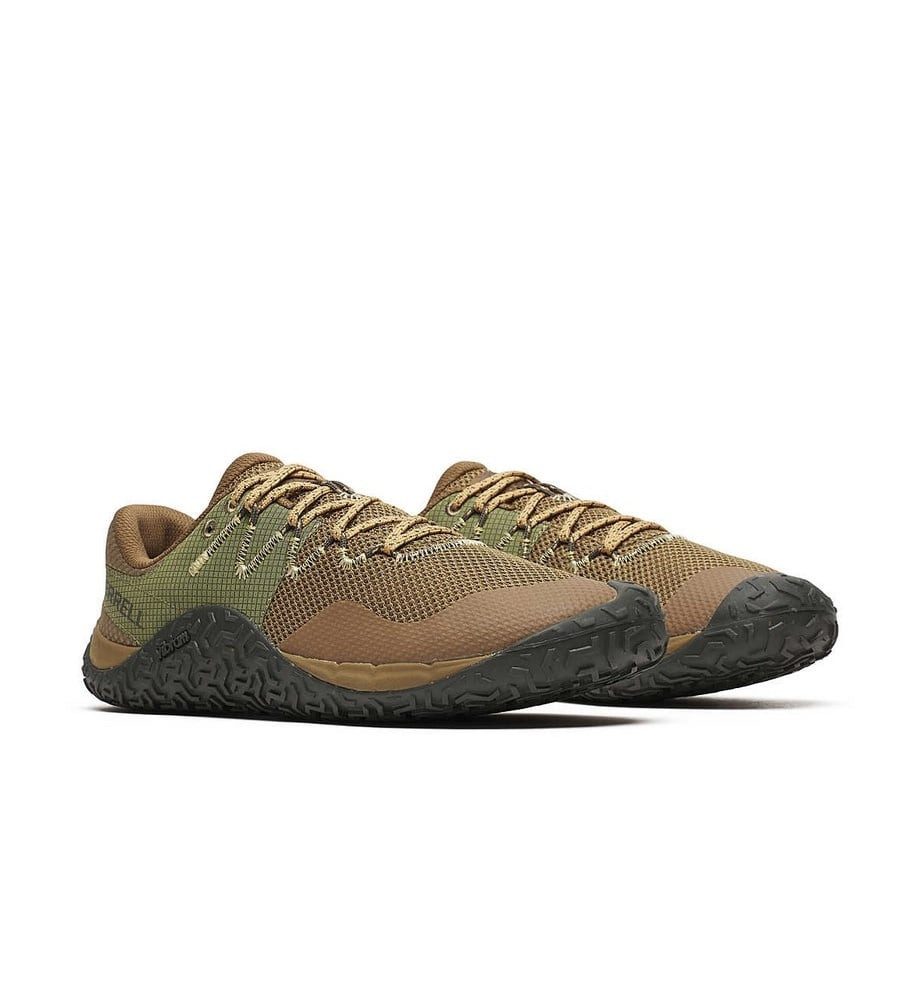 Merrell Trail Glove 7 dunkelbraun/khaki Herren Laufschuh