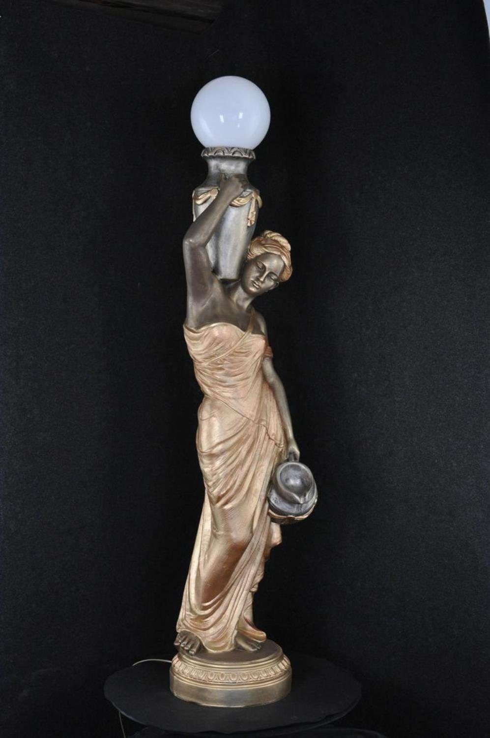 Skulpturen Statue Skulptur Stehleuchte JVmoebel Skulptur Leuchte Statuen Figur Lampe