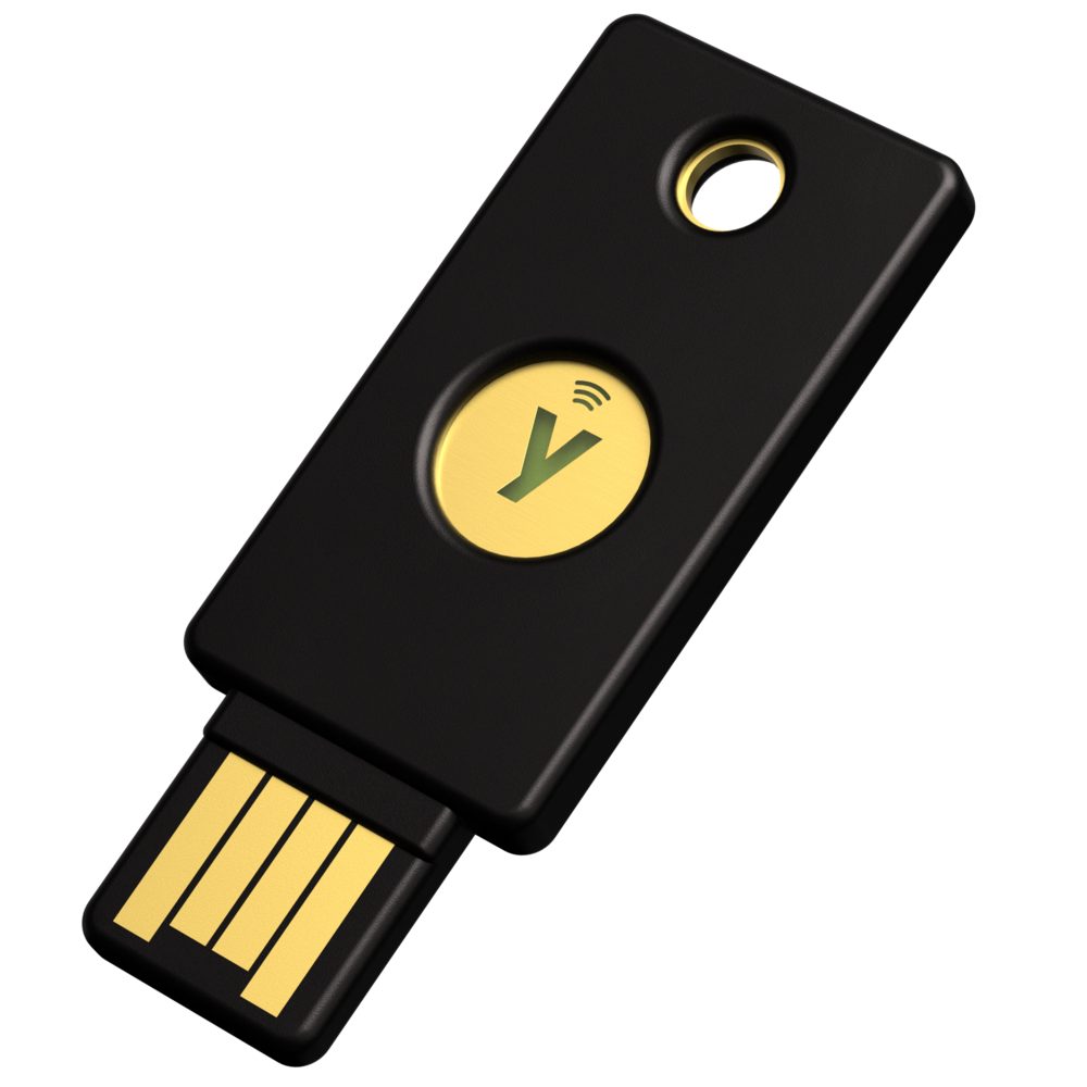 Yubico YubiKey 5 NFC mit USB A Anschluss 1er Pack USB-Stick
