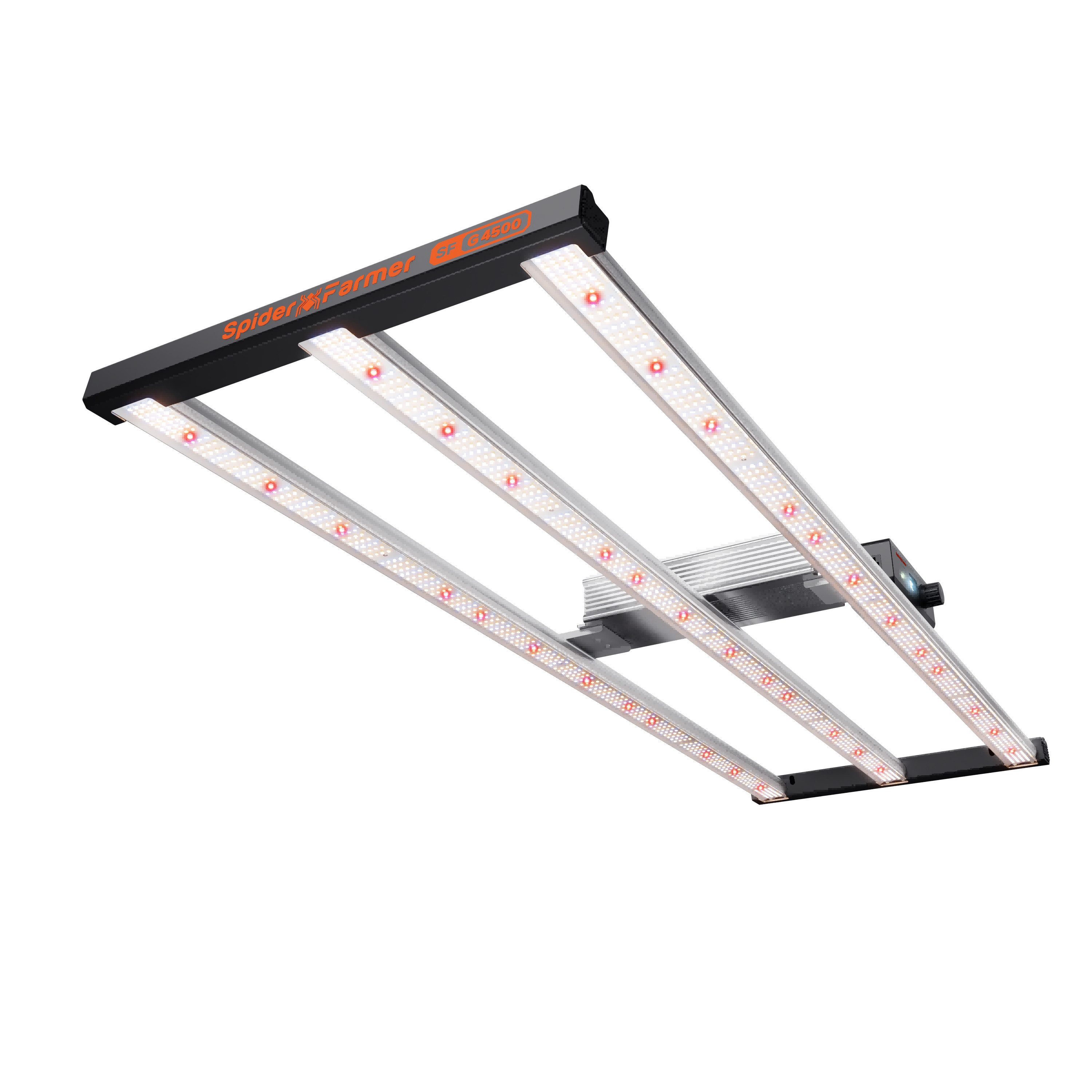 Spider Farmer Pflanzenlampe Spider Farmer G-Series LED Growlampe, 320W, LED fest integriert, G4500 LED Lampe mit Vollspektrum 320W