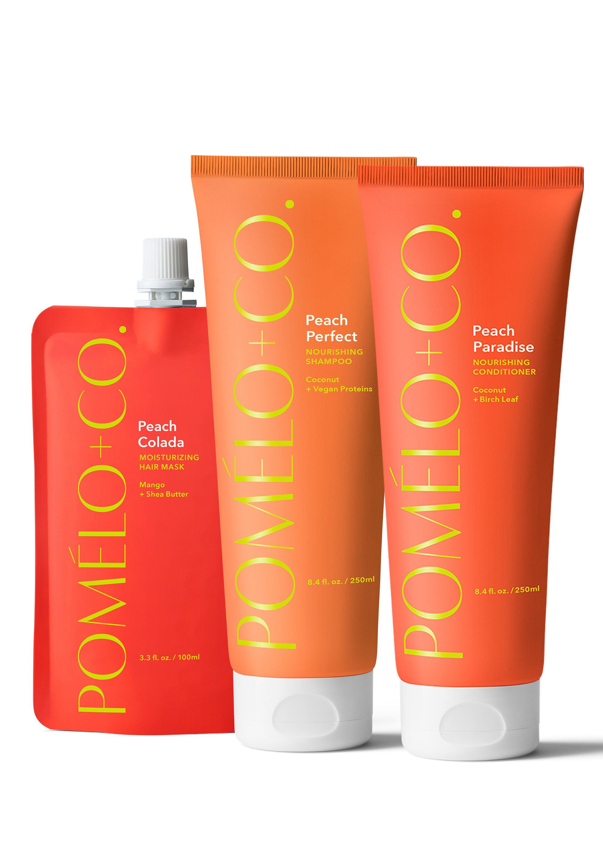 POMELO+CO. Haarshampoo Peach Trio, Vegan online kaufen | OTTO