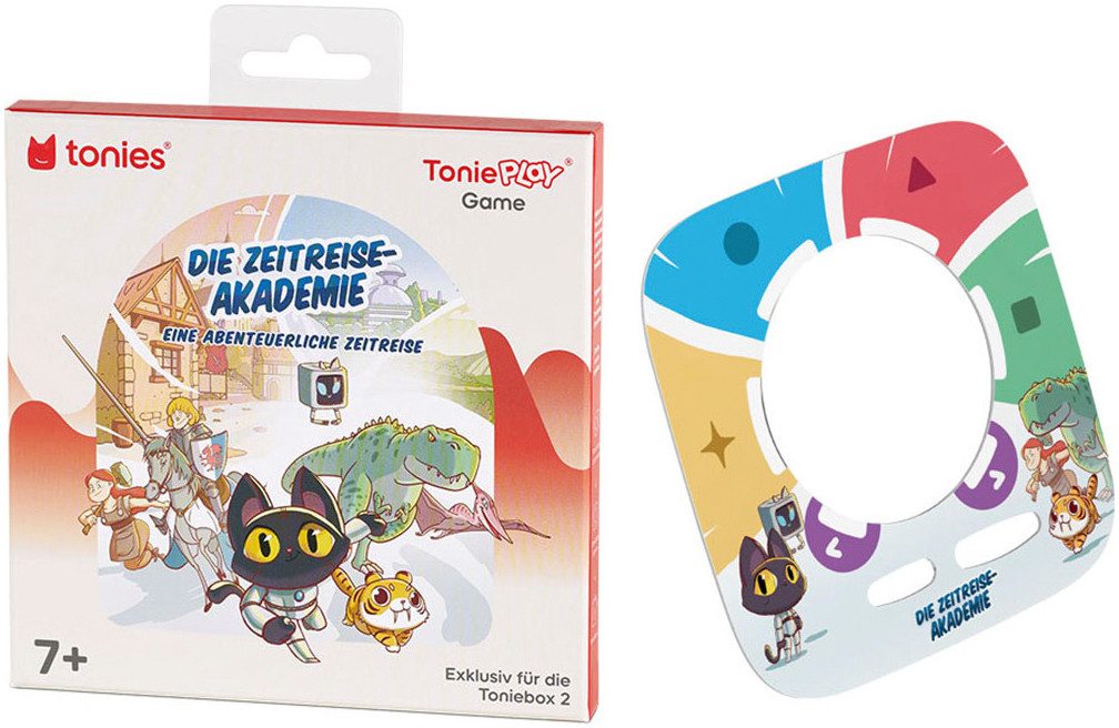 tonies Hörspiel Die Zeitreise Academy: Eine abenteuerliche Zeitreise (Tonieplay Game S, Tonieplay Game S