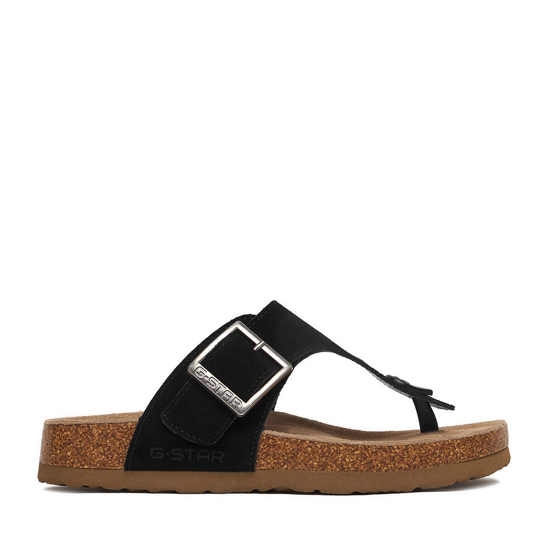 G Star Raw Damen Flip-Flops Schwarz Badepantolette